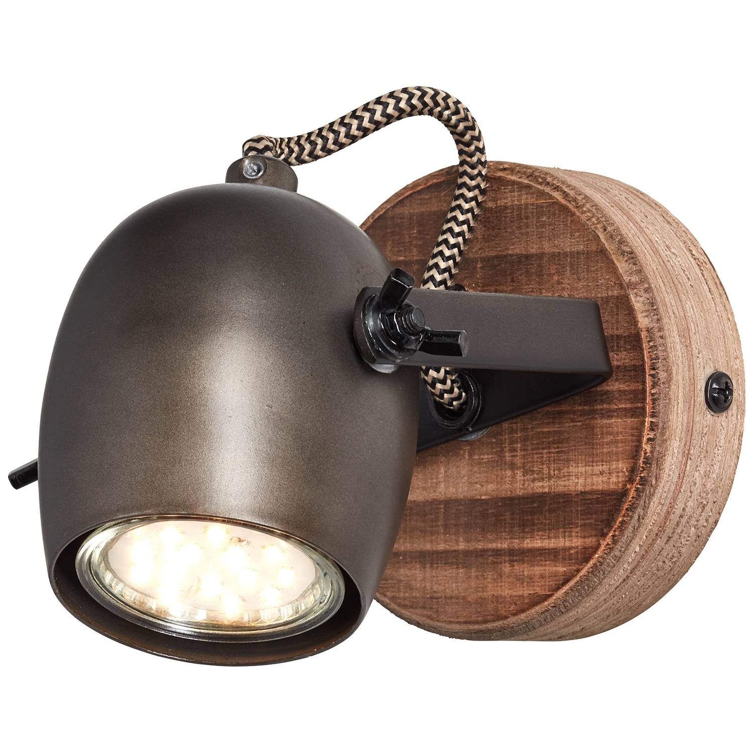 1-Flame Wall Lamp Tool Iron