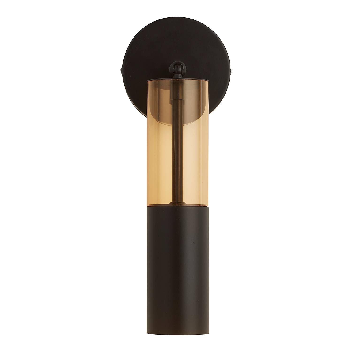 Wall lamp Steel Black