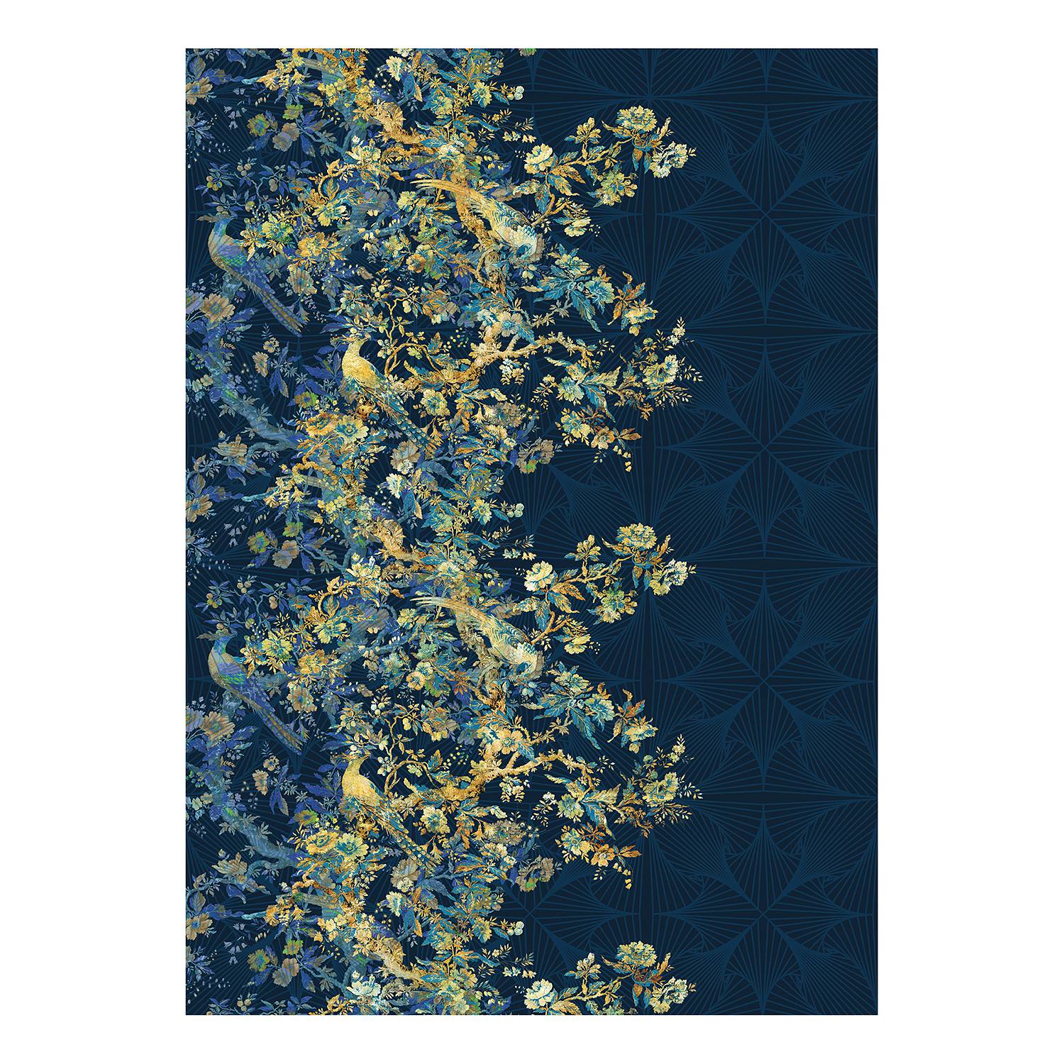 Vlies Fototapete Nocturne Vlies Blau