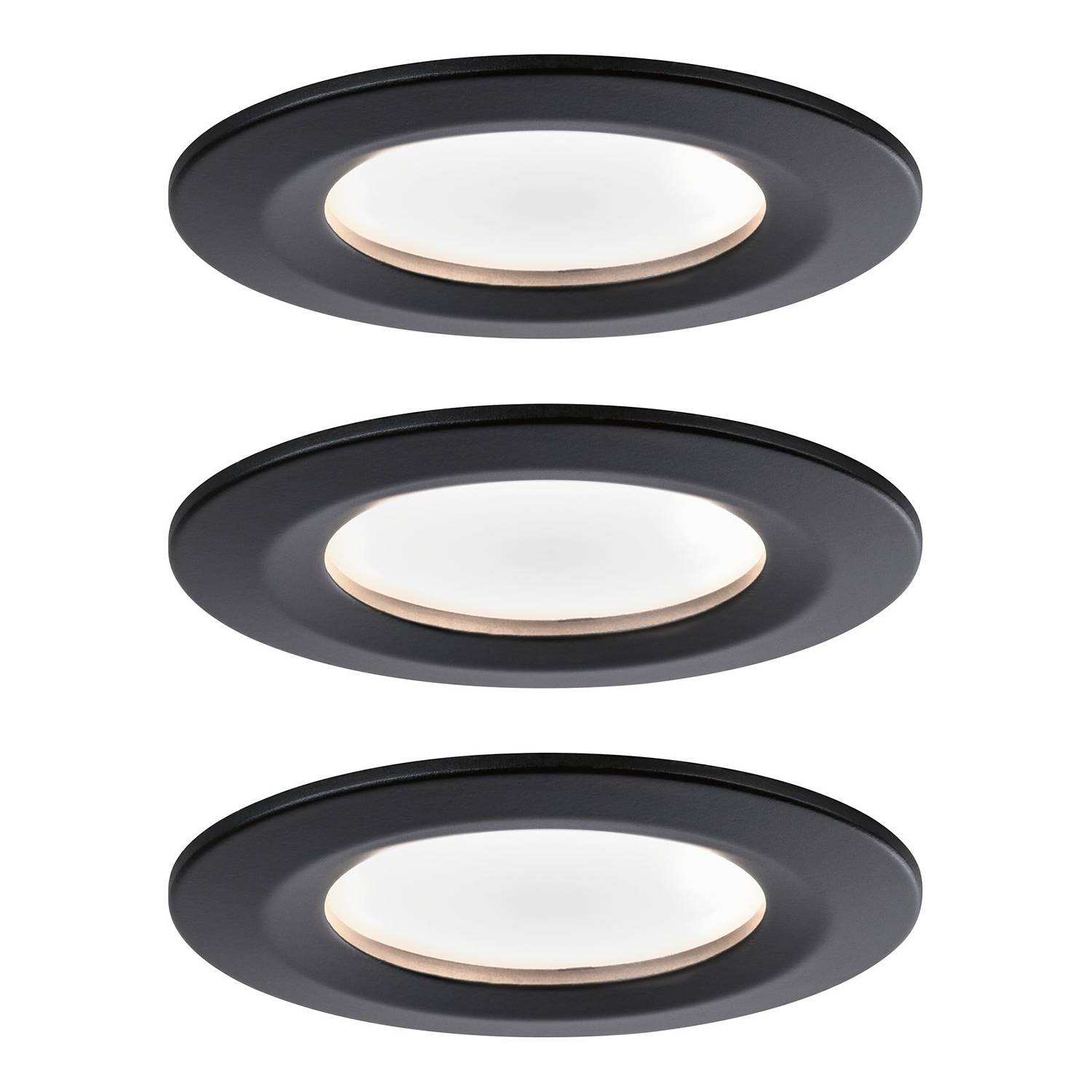 LED Recessed Luminaire Nova IV Black