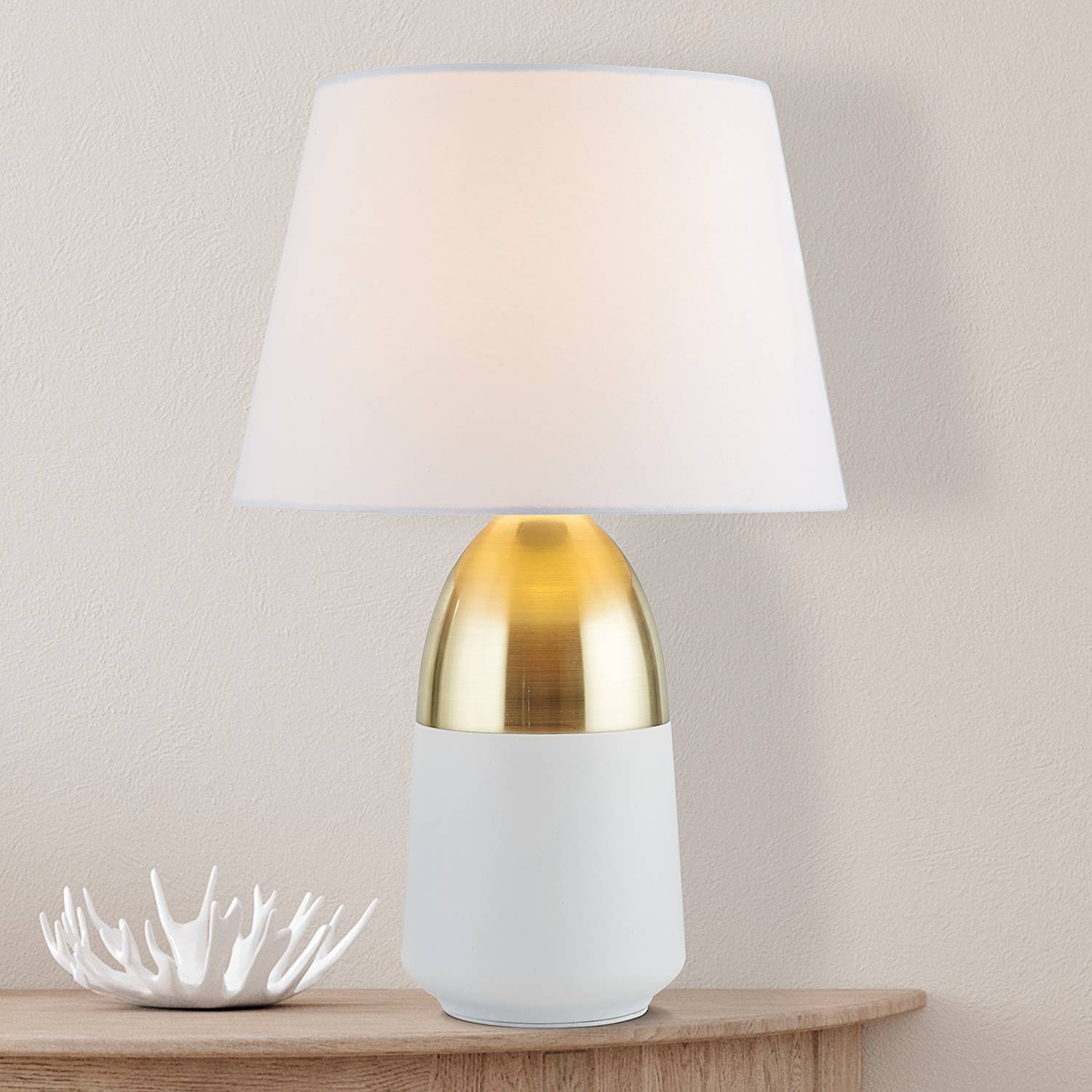 Table lamp Touch Type A White