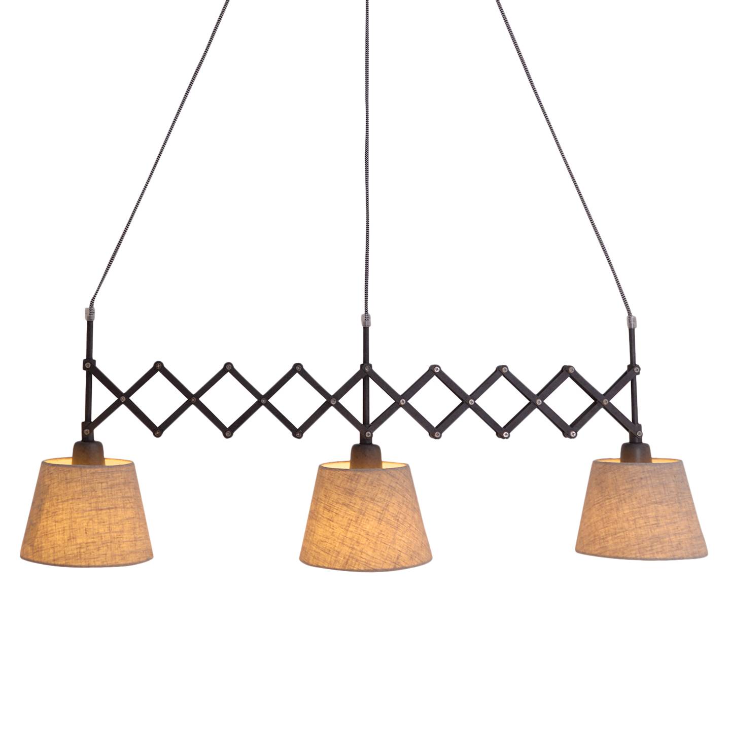 3-light pendant lamp Adrienne