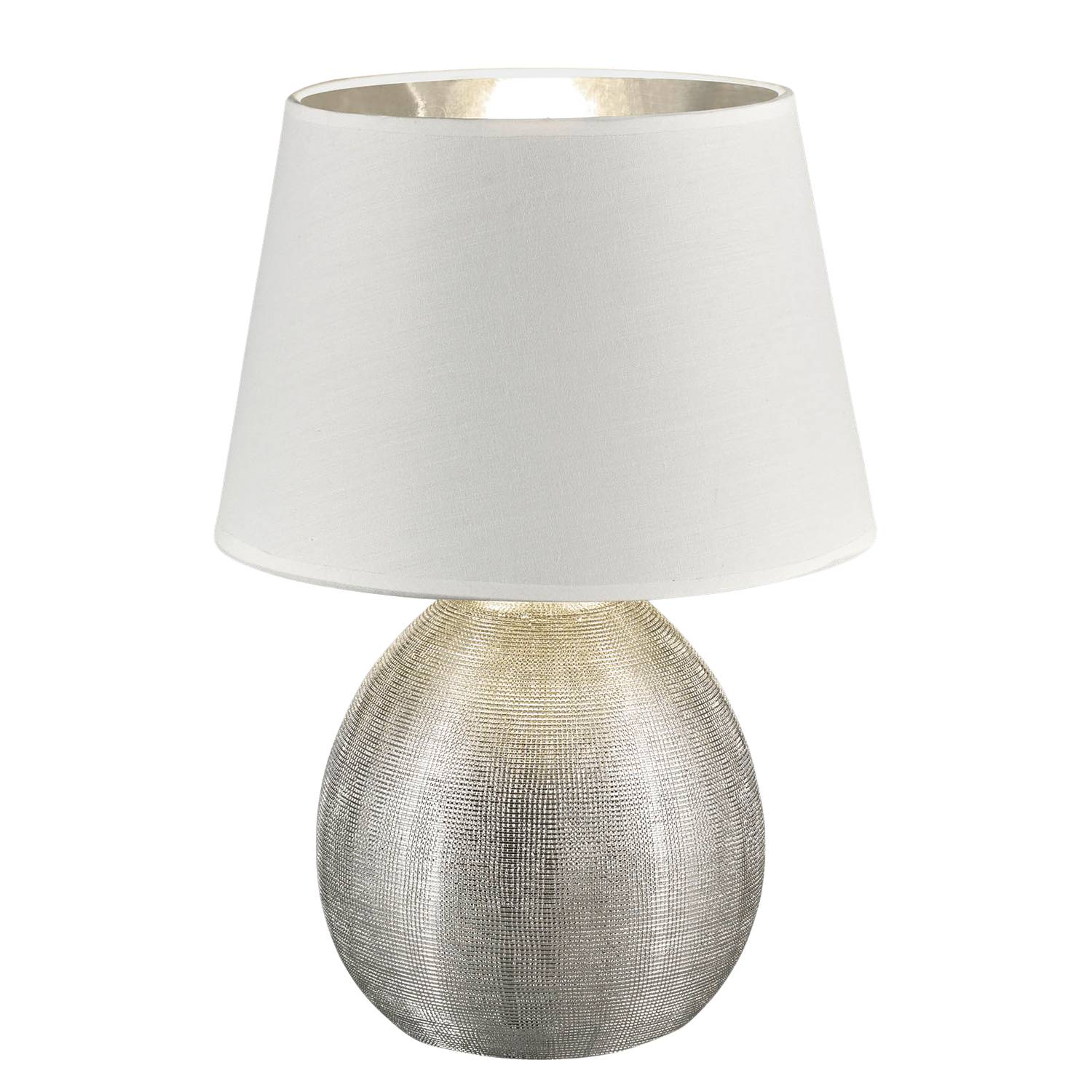 Luxor II Table Lamp Cotton Fabric Ceramic 1-light