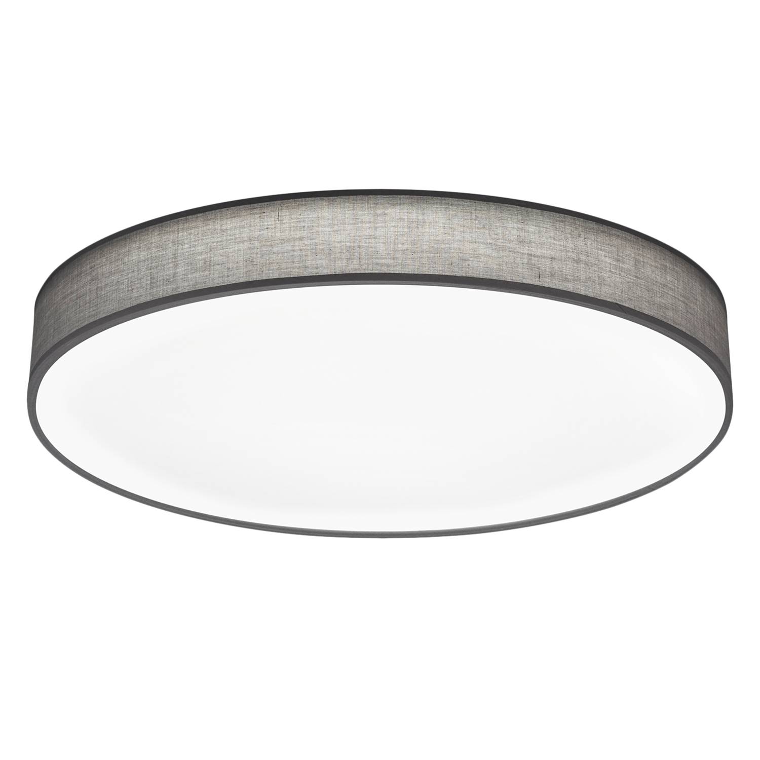 LED ceiling light Lugano Grey Ø 75cm