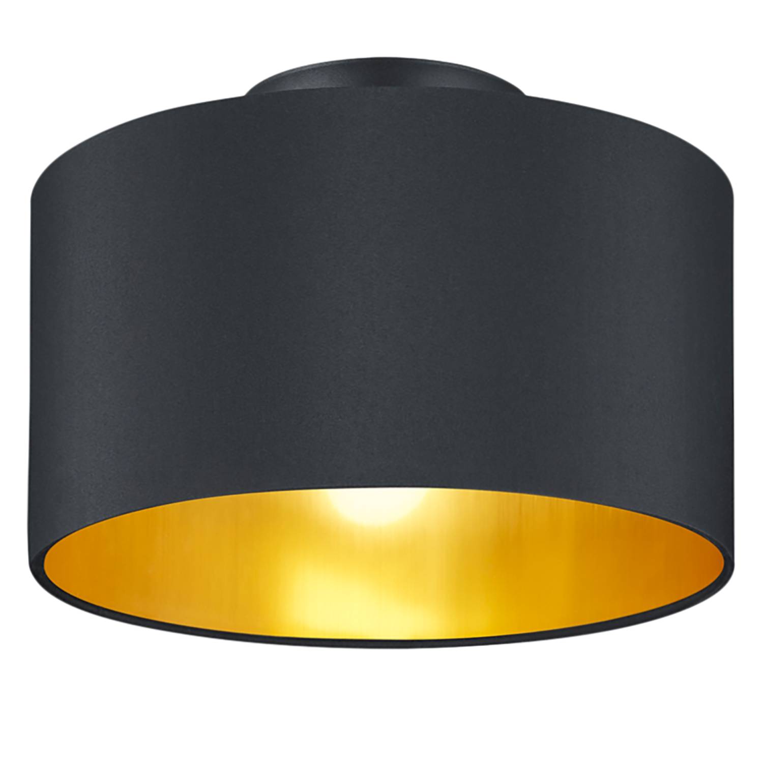 Hostel Ceiling lamp Cotton fabric Iron 2-flame