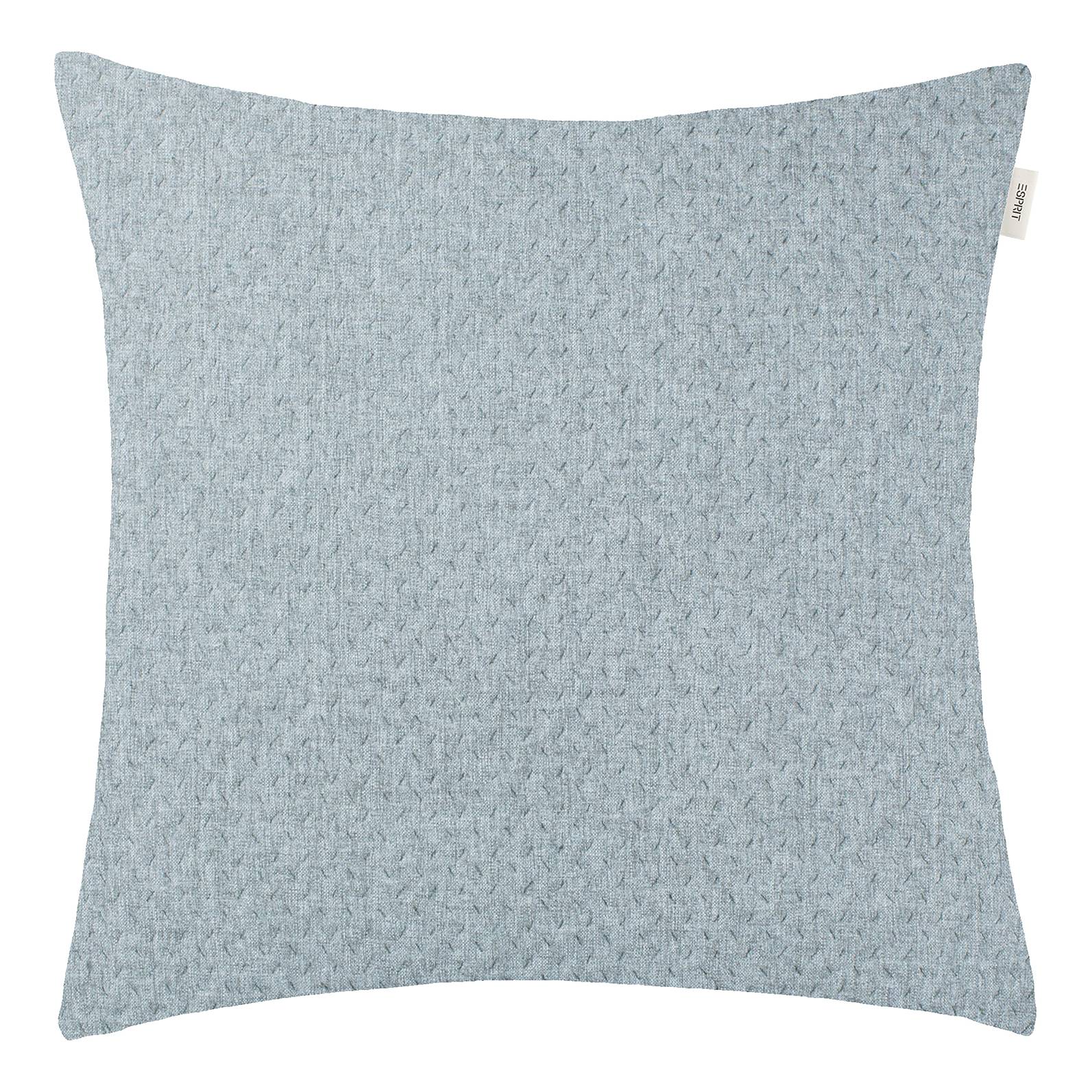 Harp Structure Kissenbezug Polyester Blaugrau 45 x 45 cm