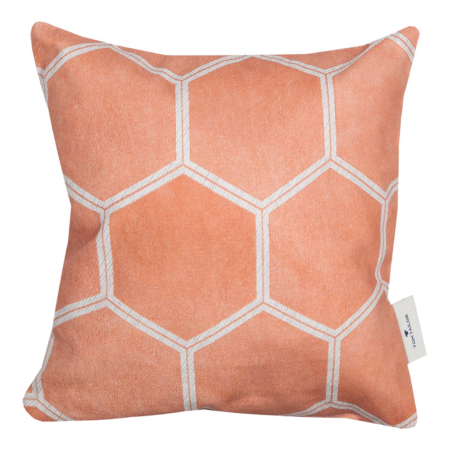Honeyromb Kissenbezug Baumwollstoff Apicot