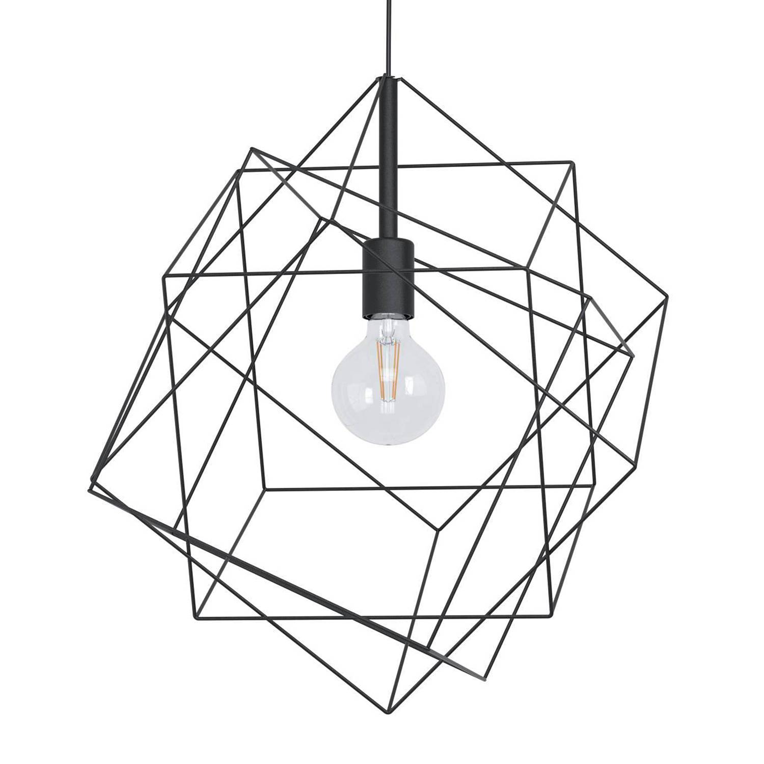 Pendant lamp Straiton II Black