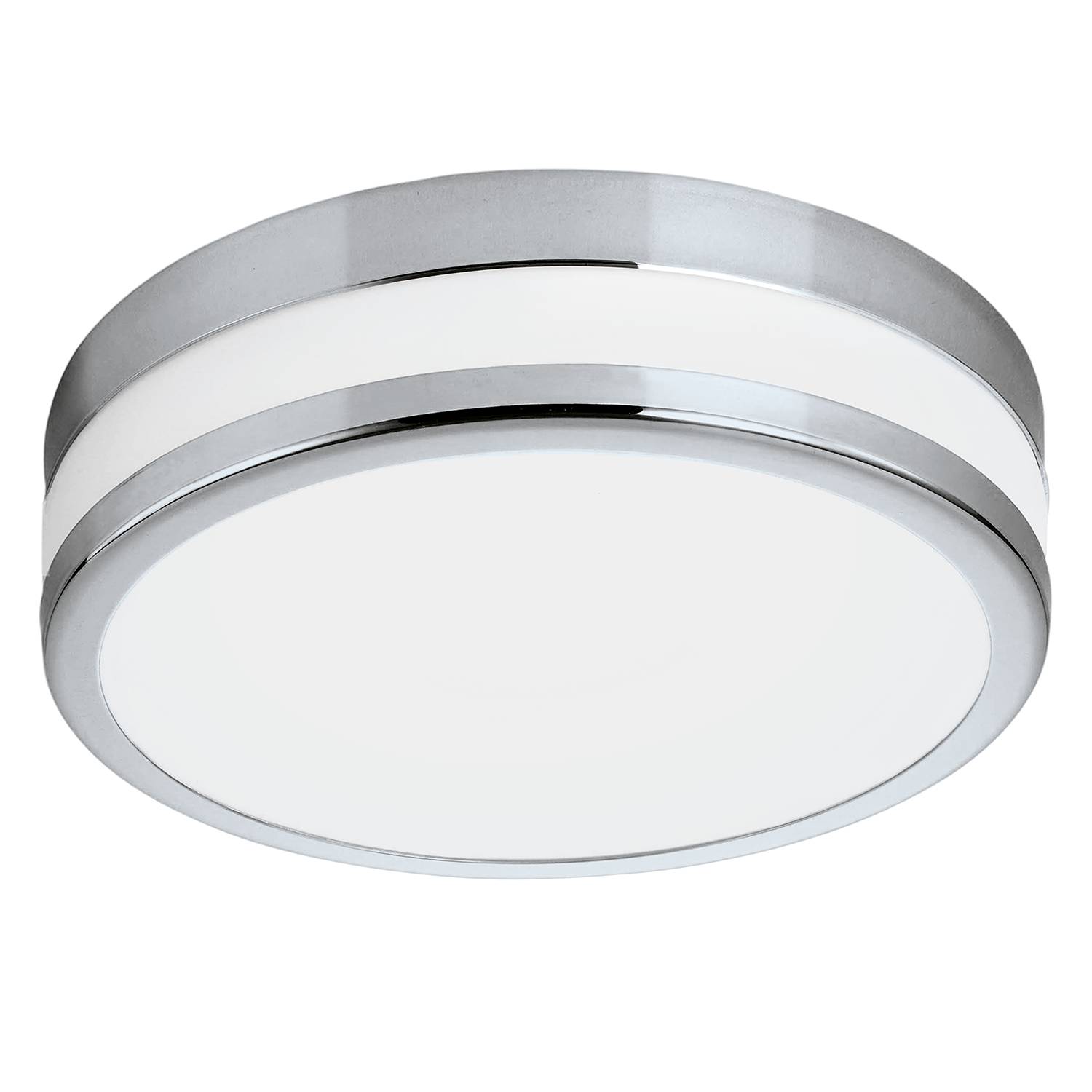 LED bathroom light Palermo II Silver Ø 23cm