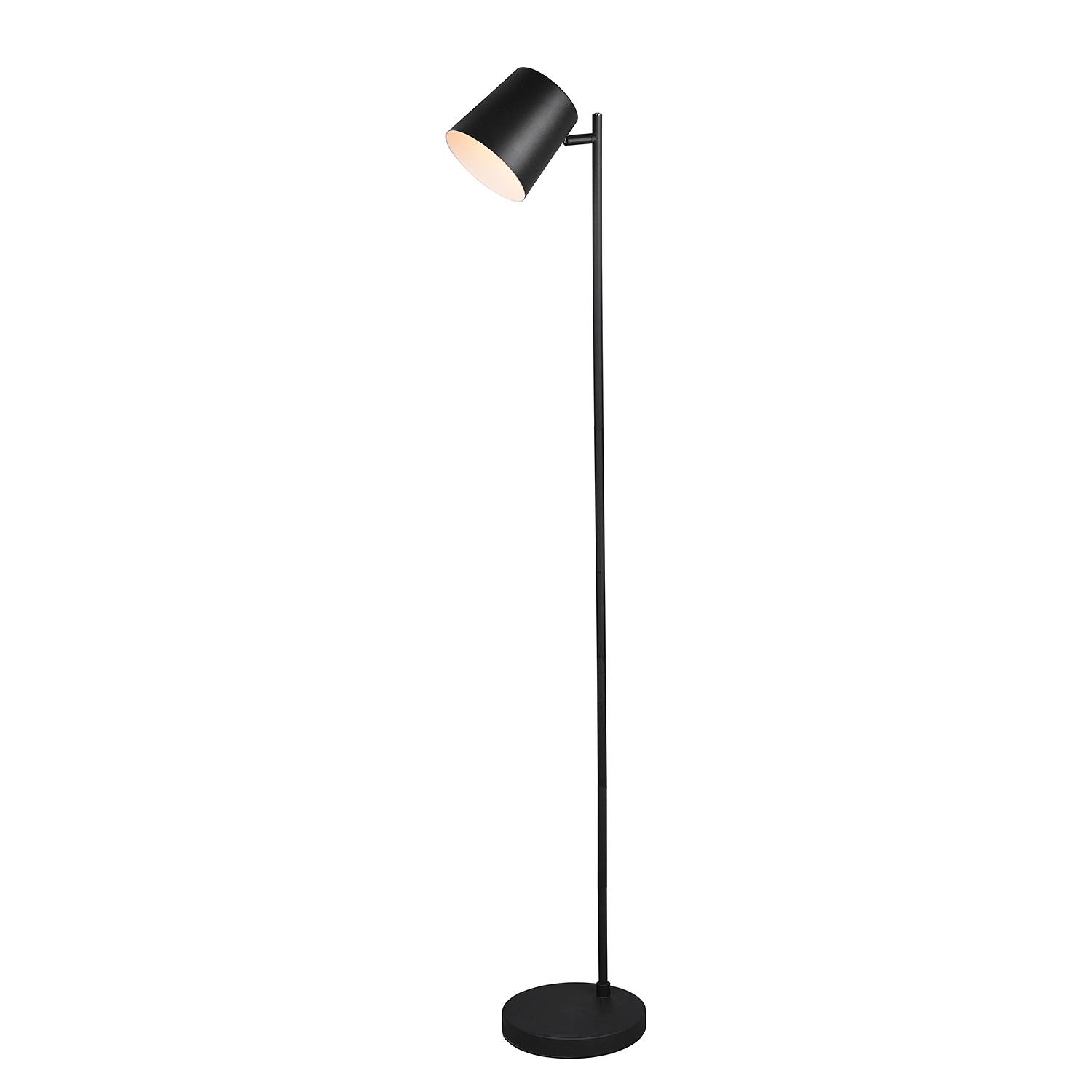 LED-Stehleuchte Blake Aluminium 1-flammig Schwarz