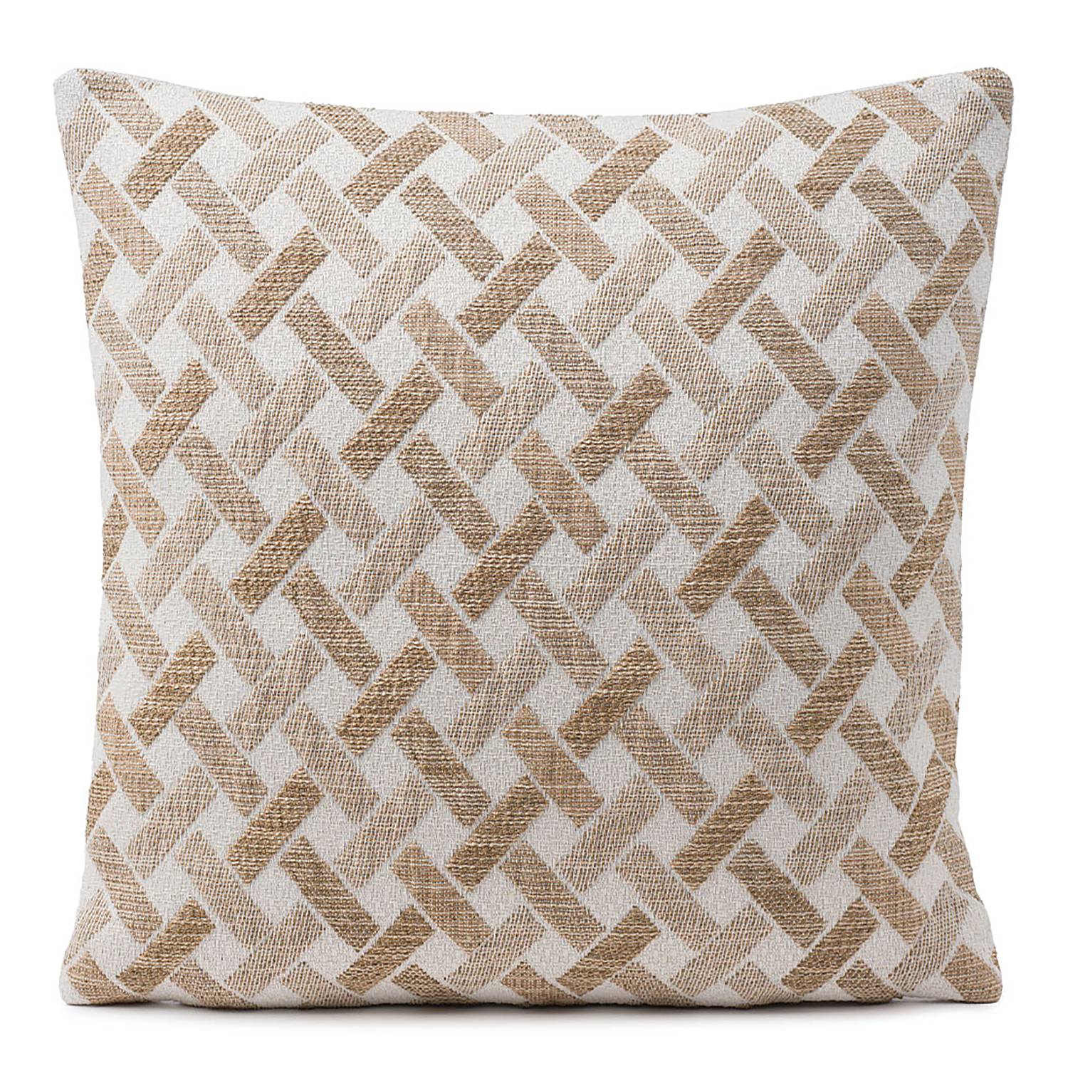 Dacapo Pillowcase Polyester Taupe 50 x 50 cm