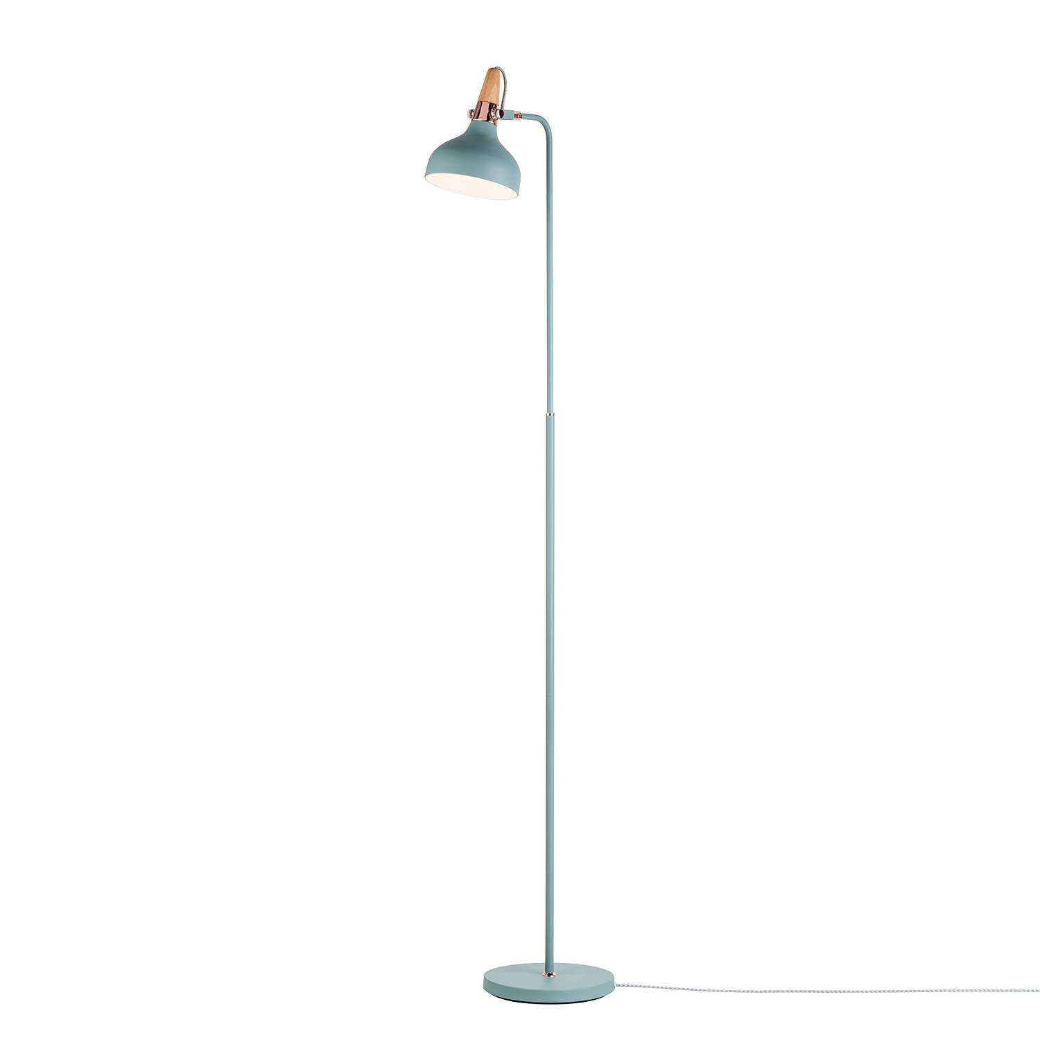 Juna floor lamp aluminum 1-light