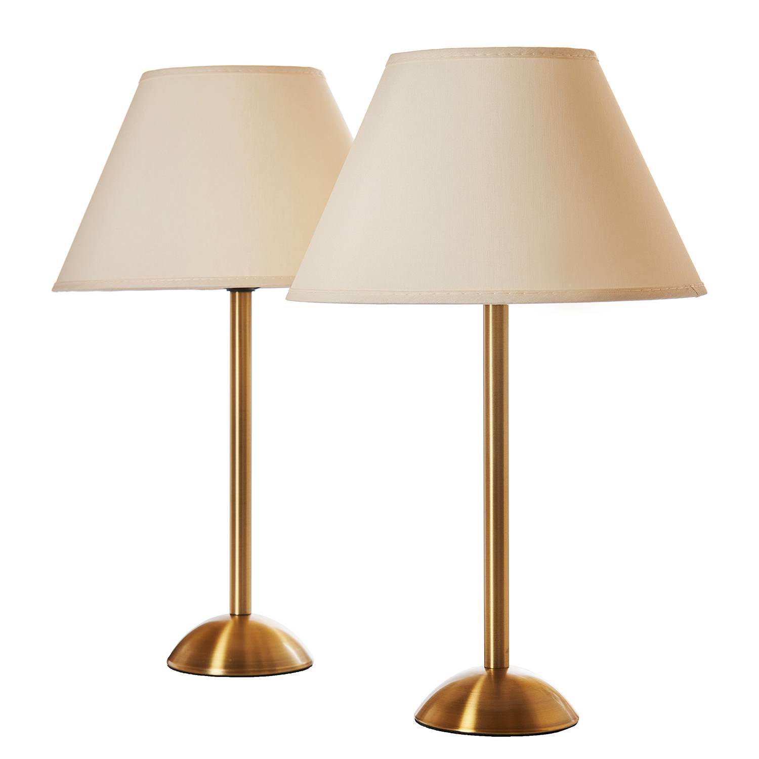 Tila X Table lamp Cotton fabric Stainless steel 2-lamp