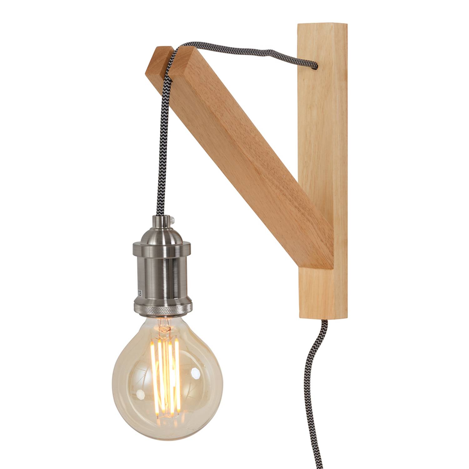 Mexlite VII Wall light Beech 1-flame