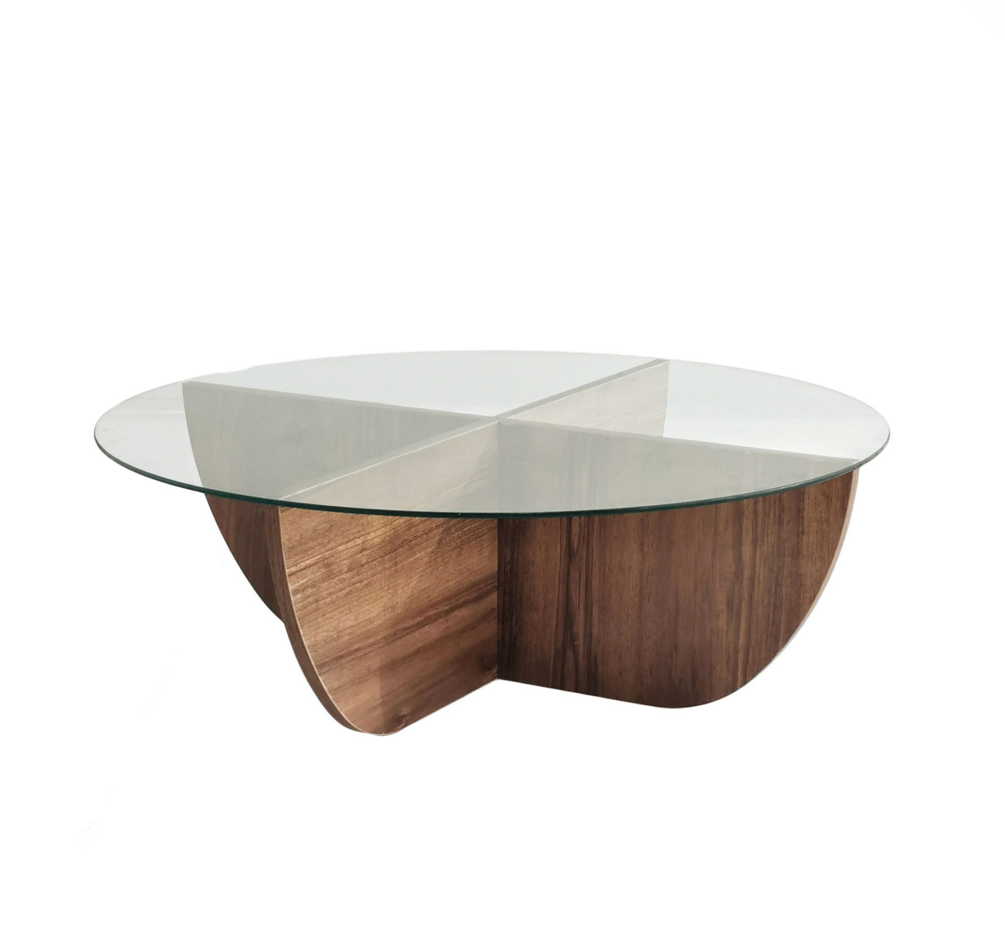 Lily Couchtisch Walnussbraun Optik