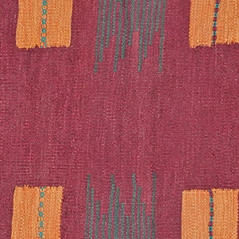 Kelim Gashgai 63x212cm Blu