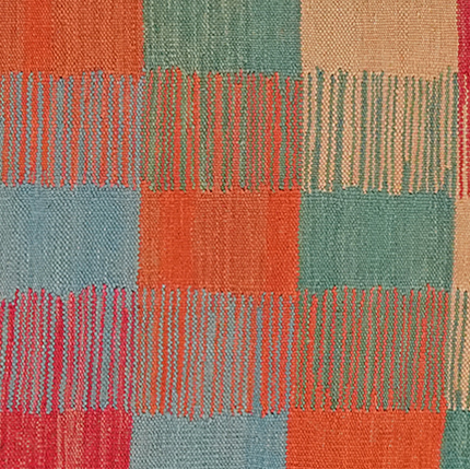 Kelim Gashgai Carpet Wool Multicolored