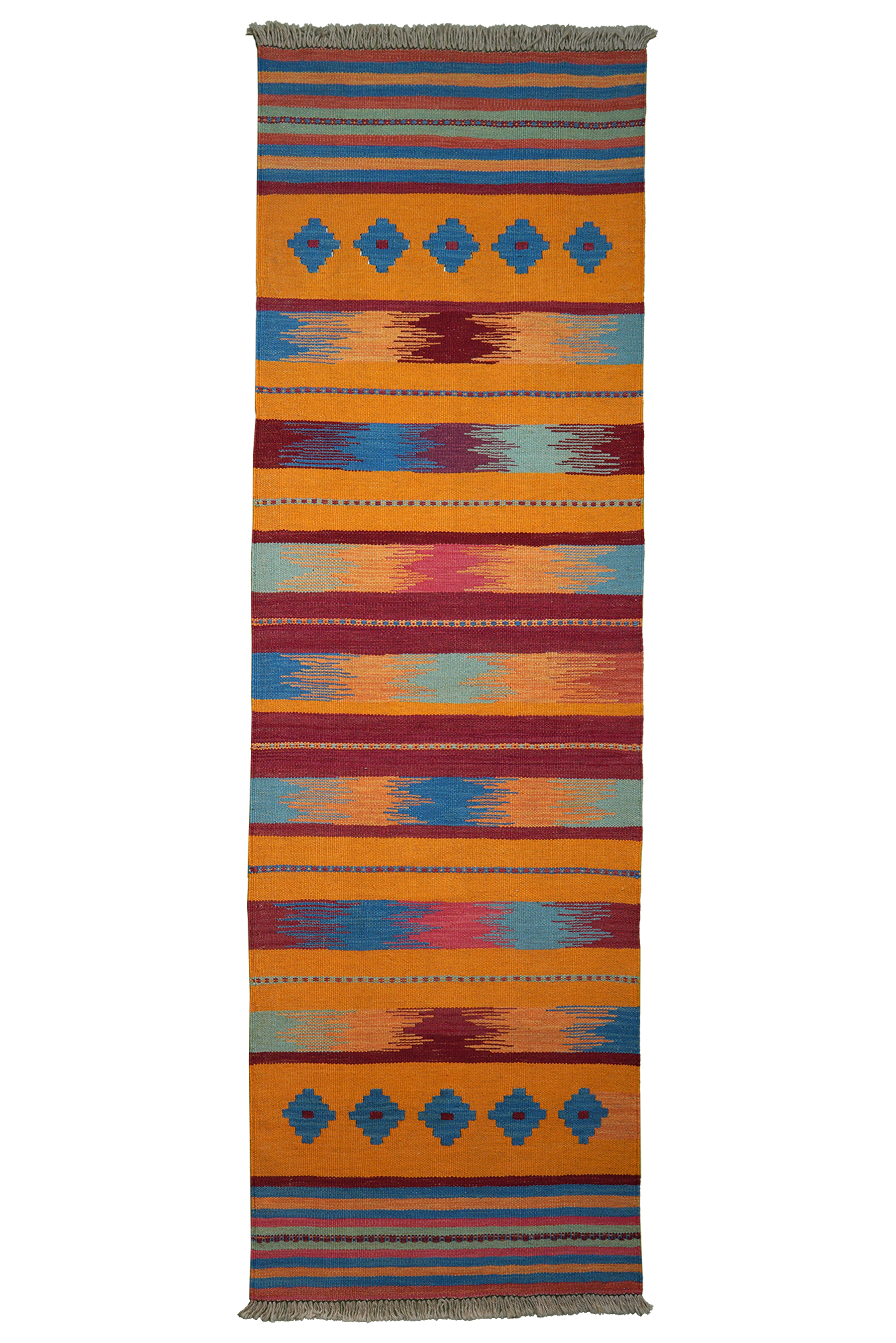 Kelim Gashgai Carpet Wool Multicolor