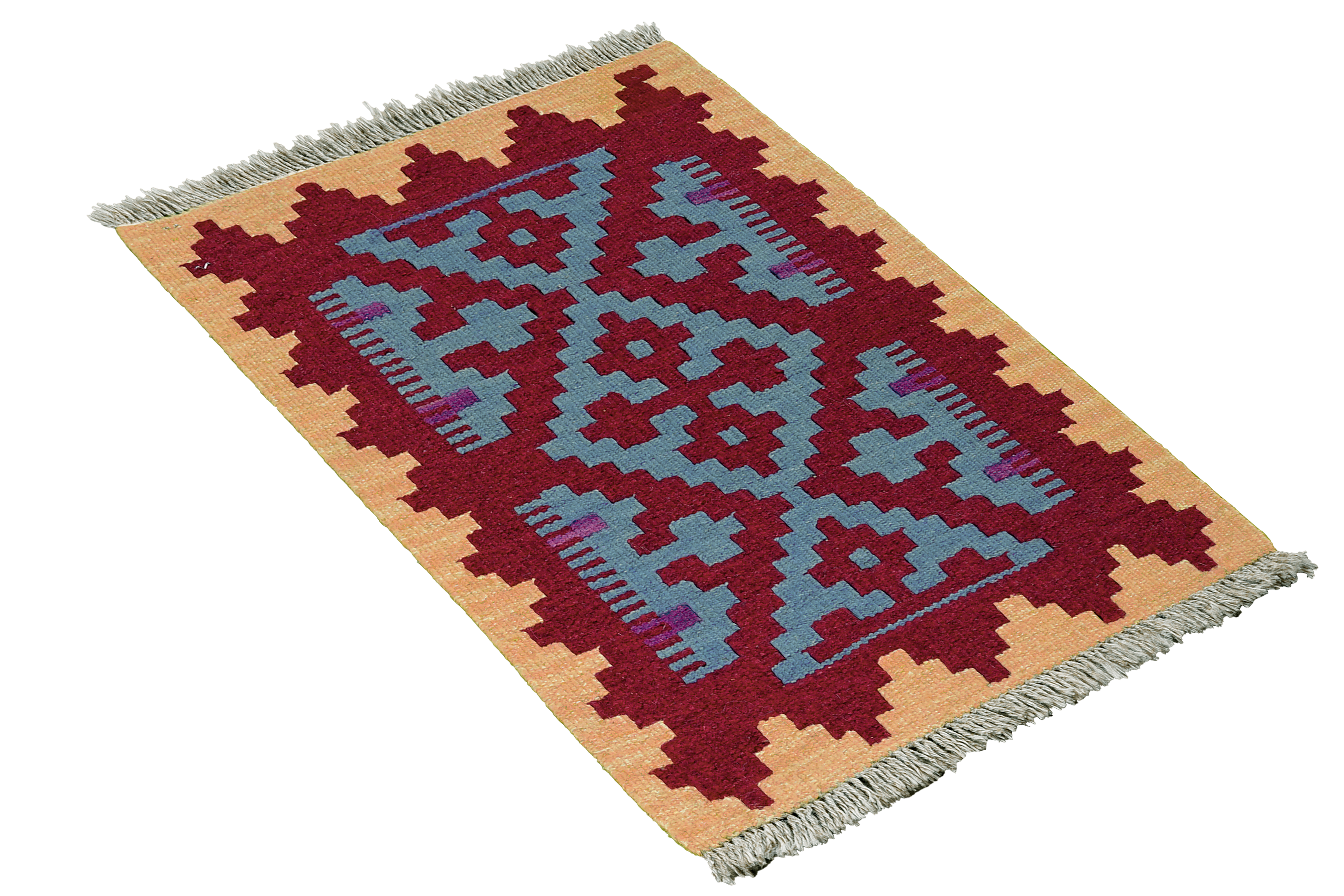 Kelim Gashgai Carpet Wool Multicolor