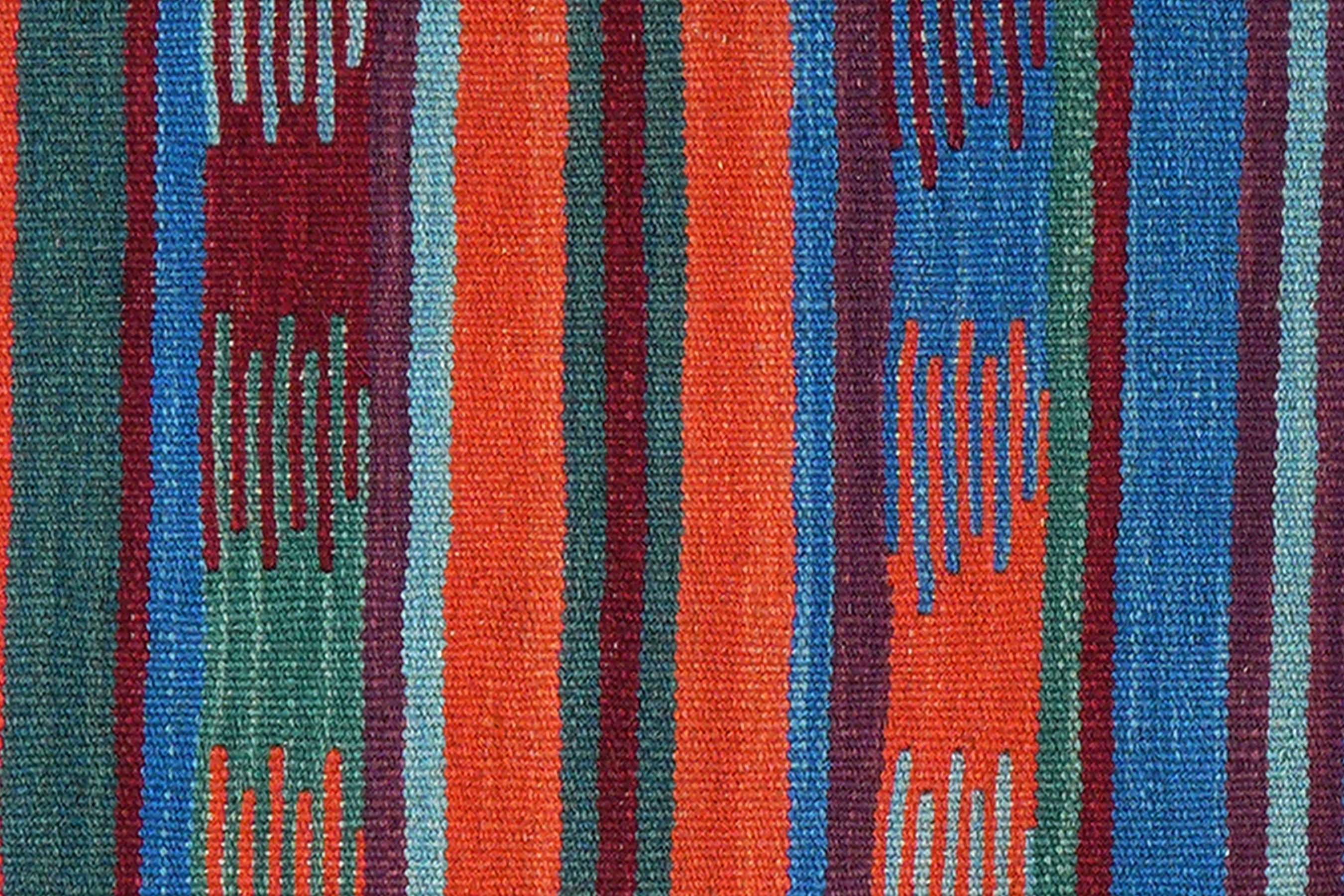 Kelim Gashgai Carpet Wool Multicolor