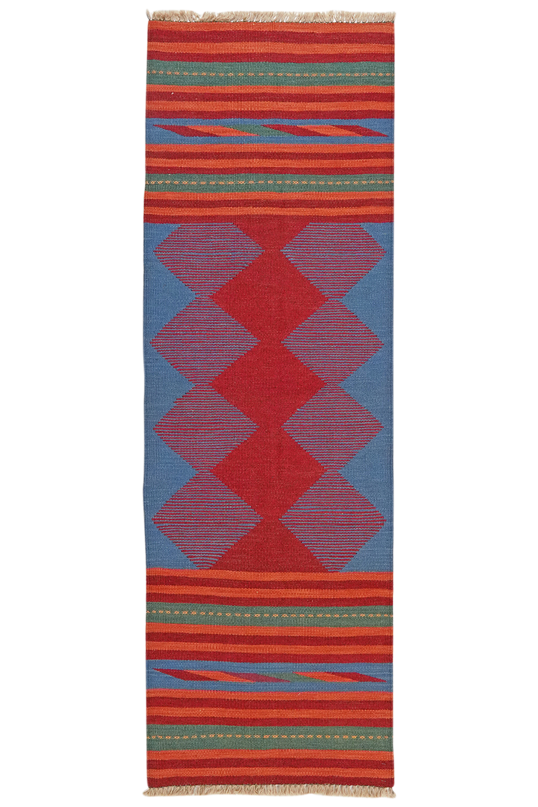 Kelim Gashgai Carpet Wool Multicolored