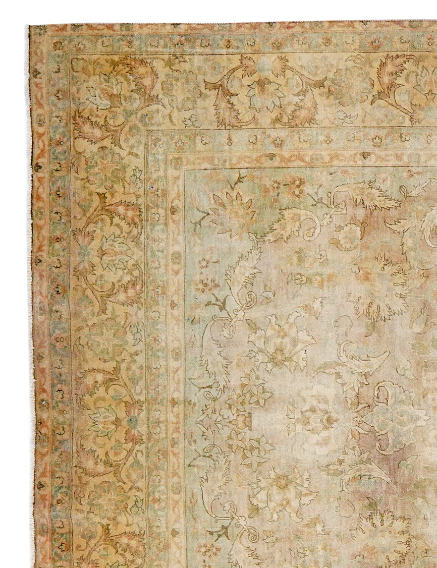 Vintage Carpet Wool Multicolored
