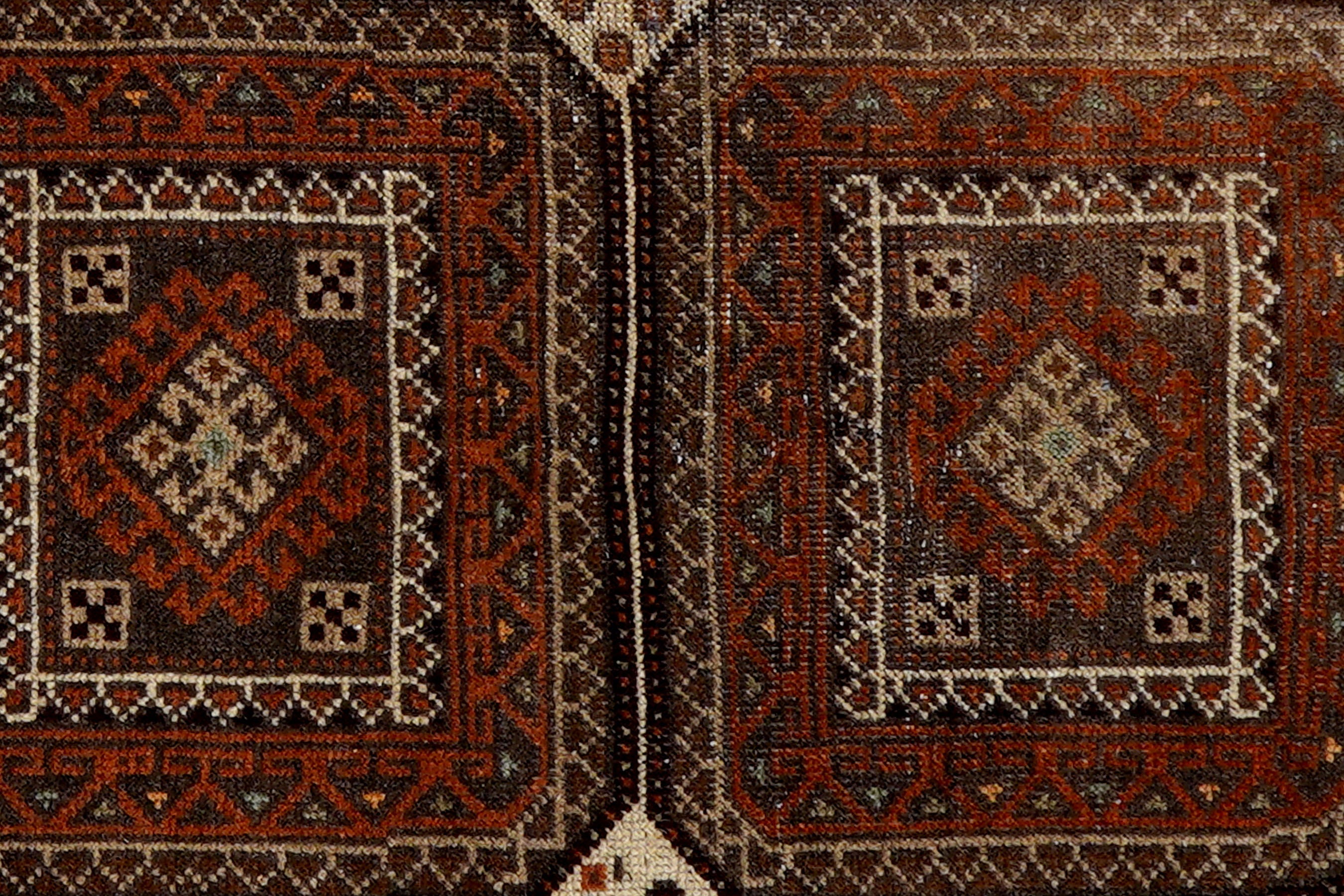 Heritage Teppich Wolle Mehrfarbig