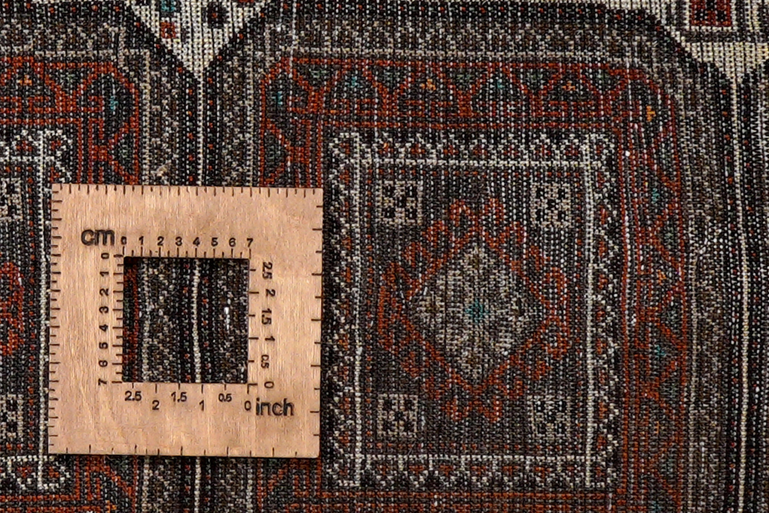 Heritage Teppich Wolle Mehrfarbig