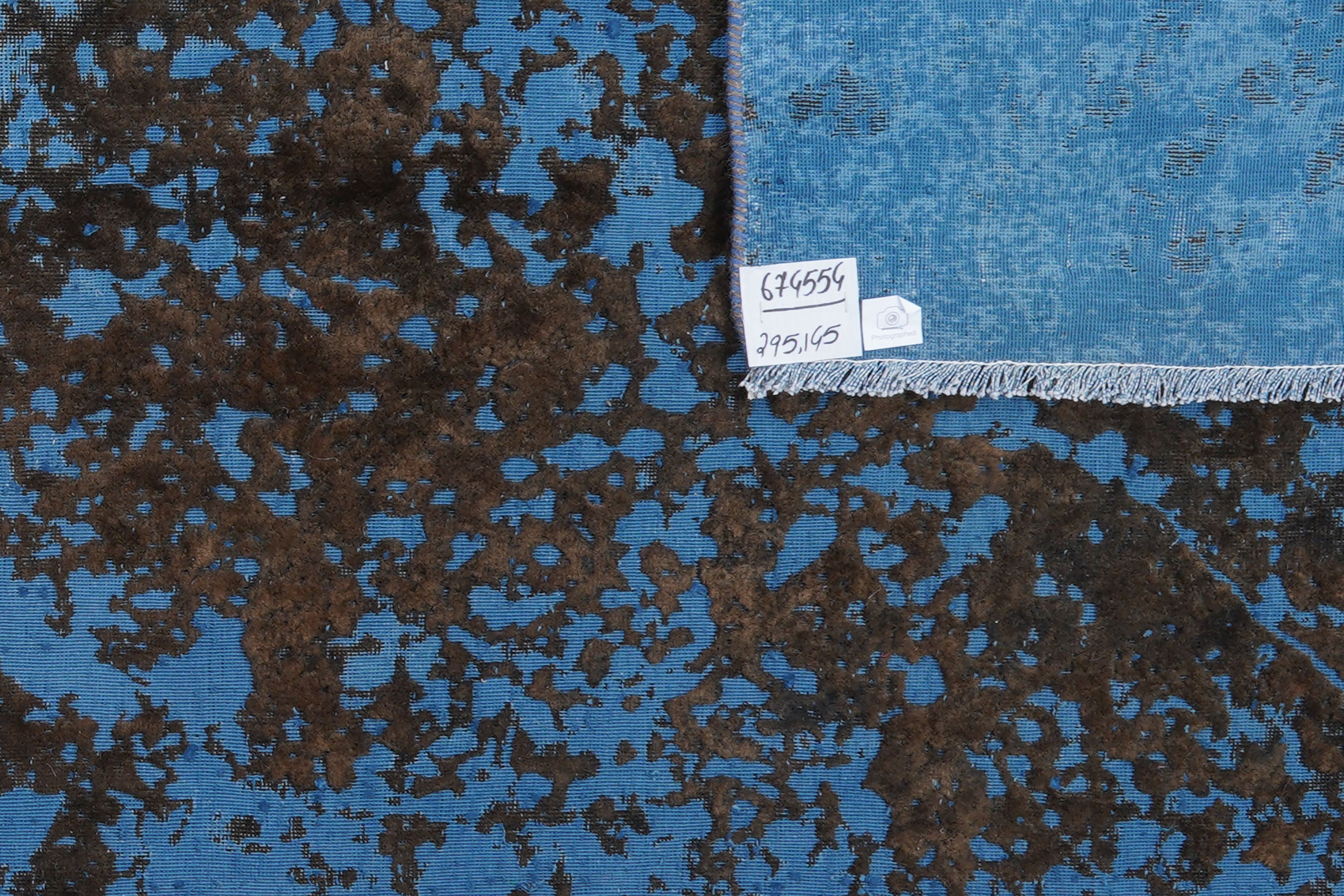 Vintage 145x295cm Blue