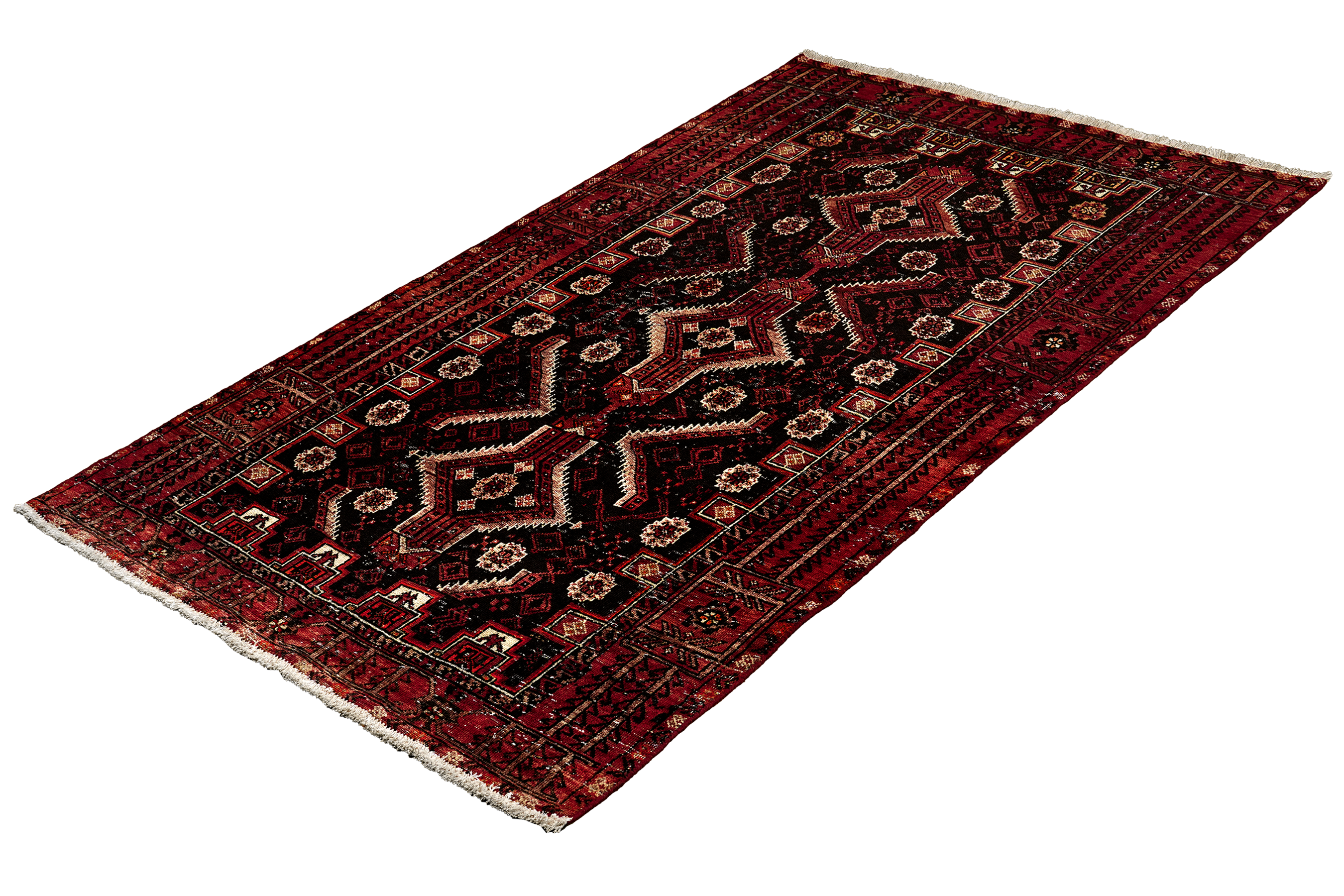 Heritage Teppich Wolle Mehrfarbig