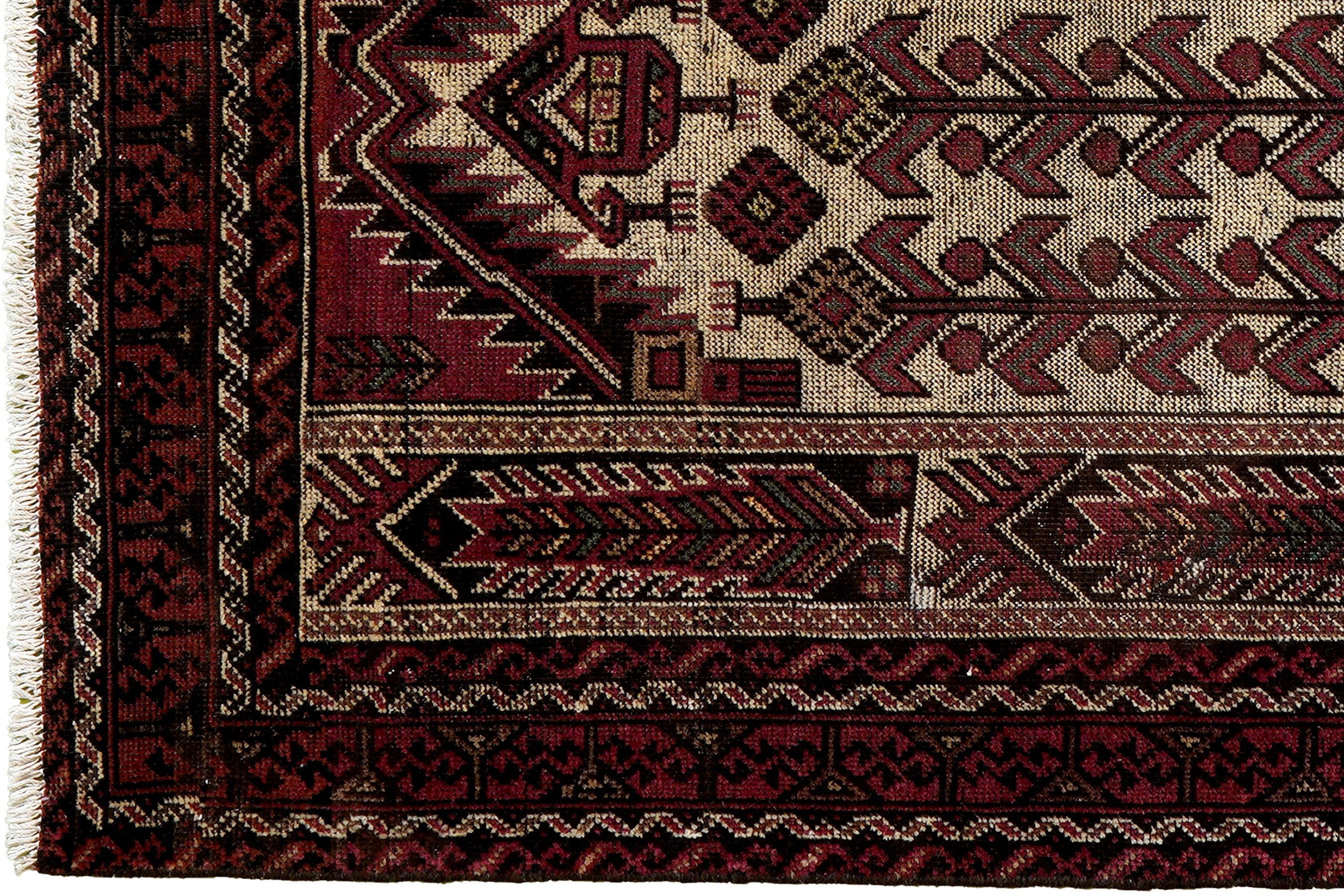 Heritage Teppich Wolle Mehrfarbig