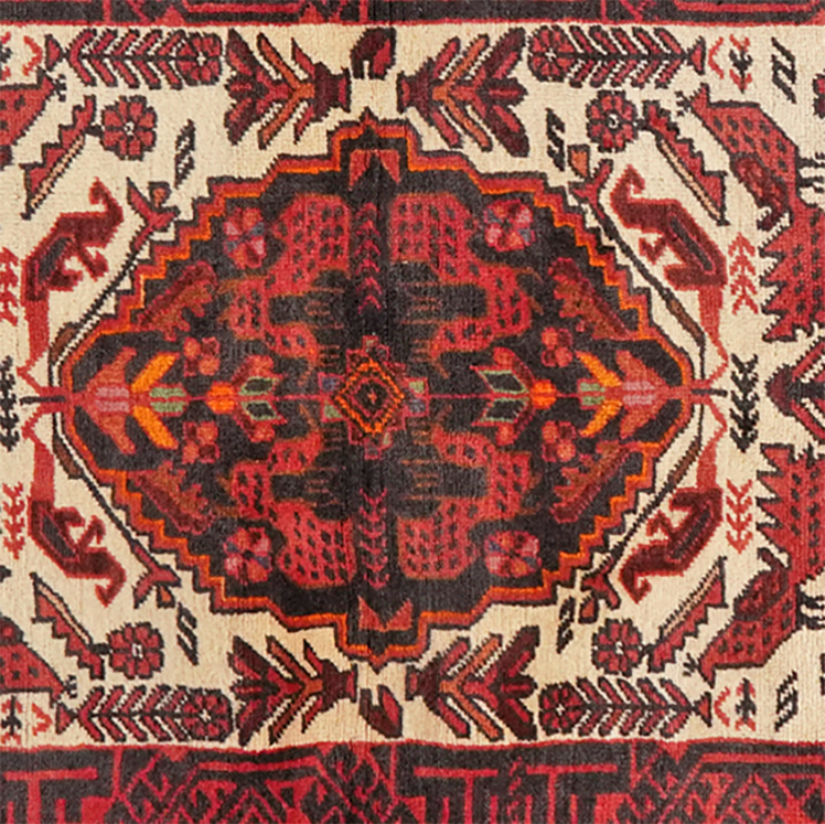 Heritage Teppich  Wolle Mehrfarbig