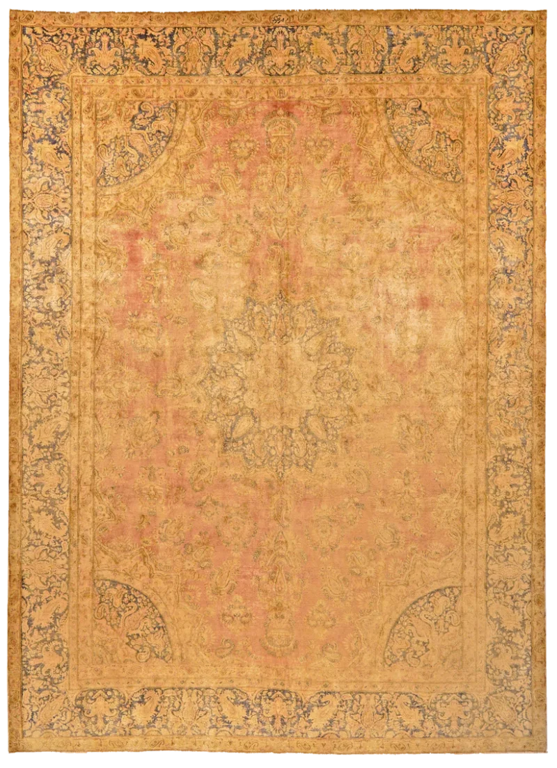 Vintage Carpet Wool Multicolor