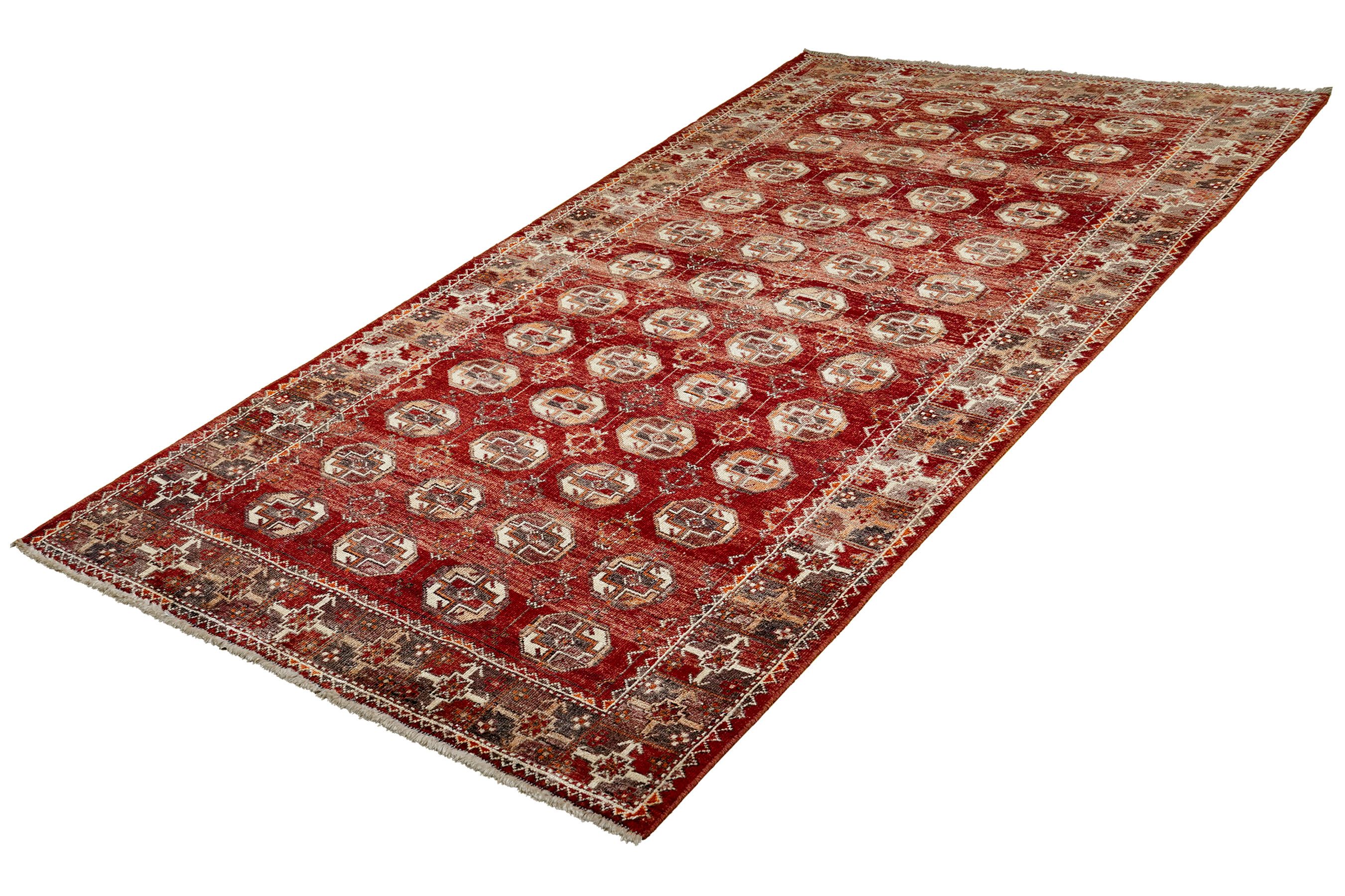 Heritage Teppich  Wolle Mehrfarbig