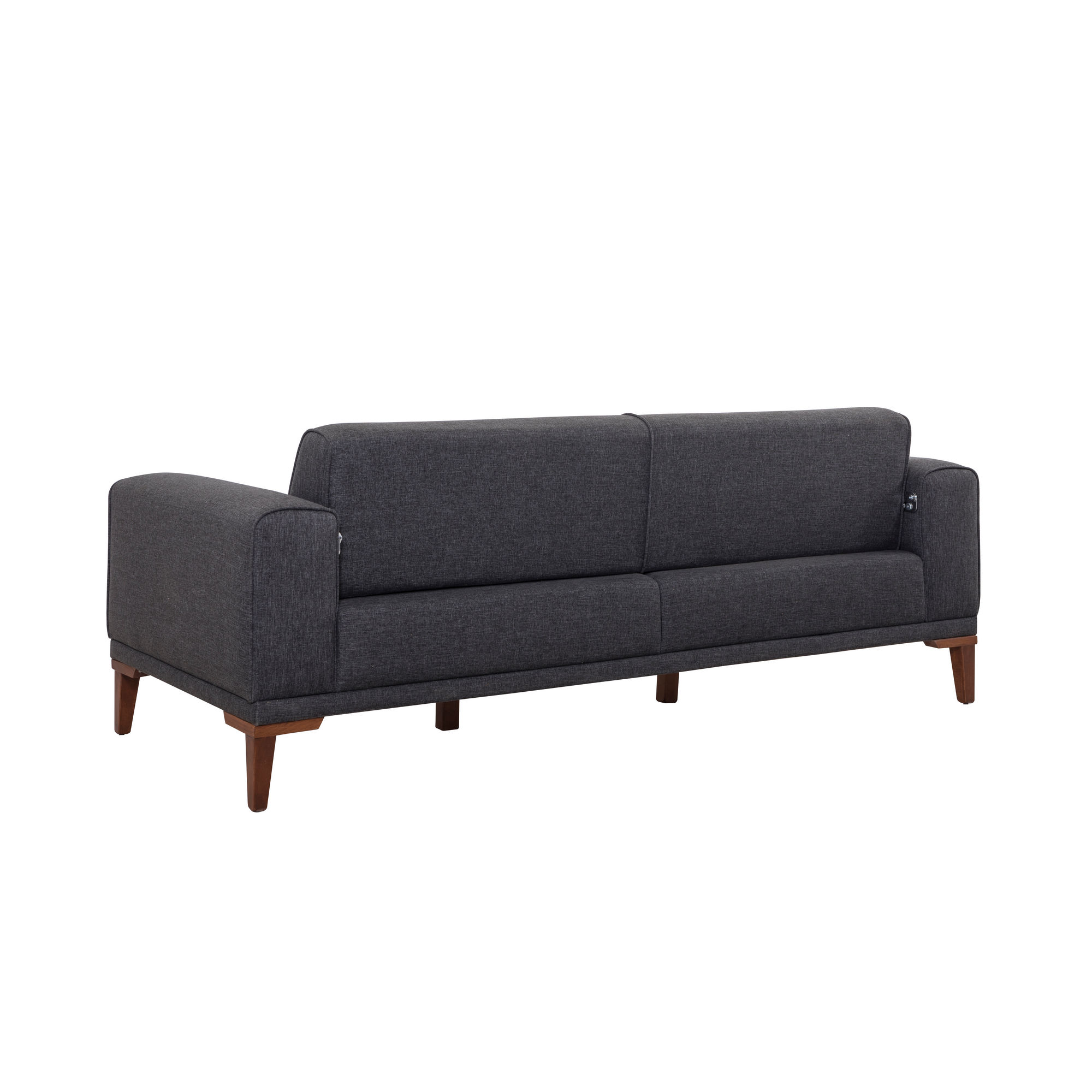 Liones 1053 Sleeper Sofa Set Charcoal