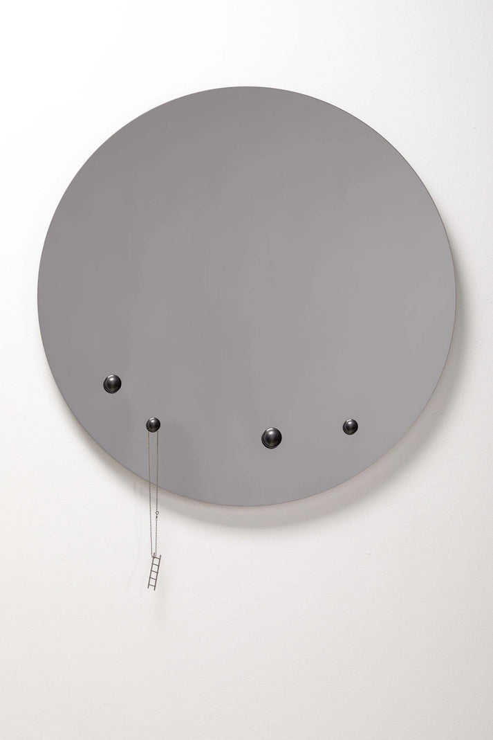Dew Mirror Grey ⌀70cm