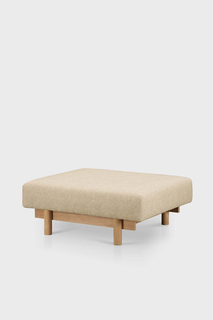 Alchemist Footstool Beige