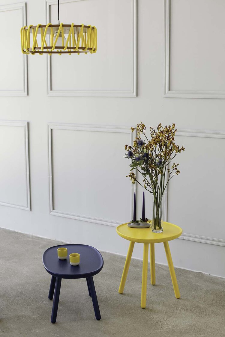 Naïve Side Table Blue 45cm