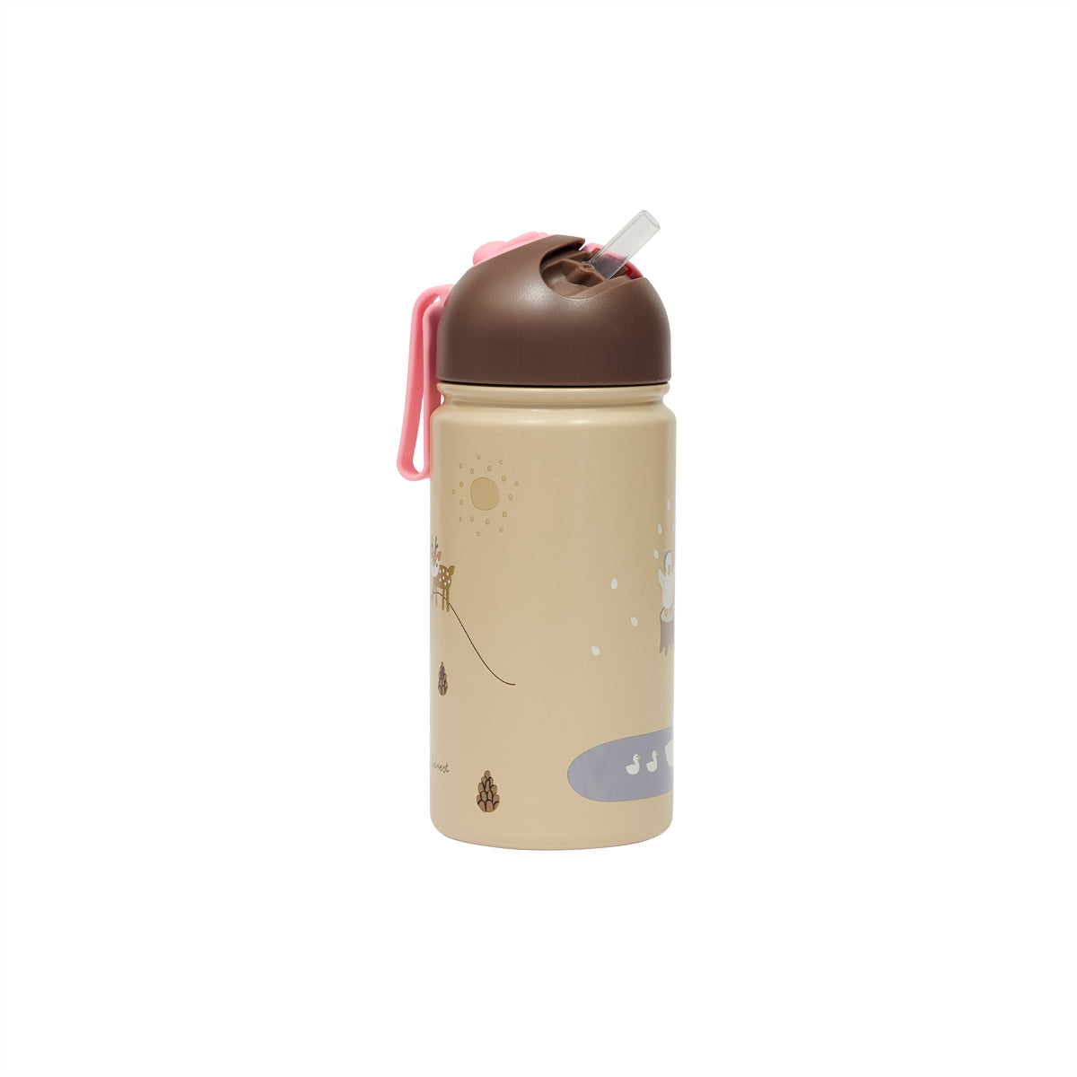 Friends in the Forest Bottle Beige 360ml