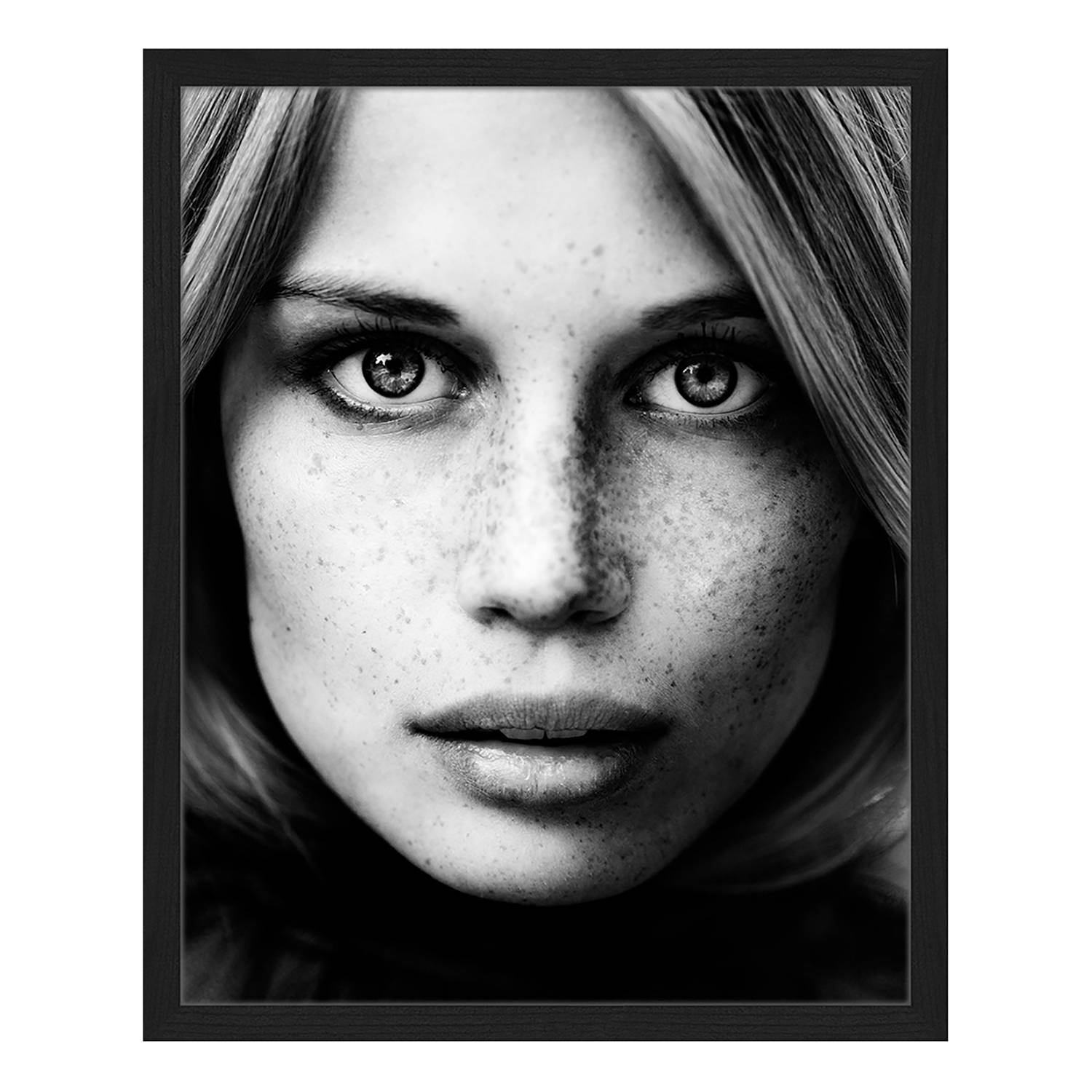 Image Portrait of a Young Model Beech/Plexiglas