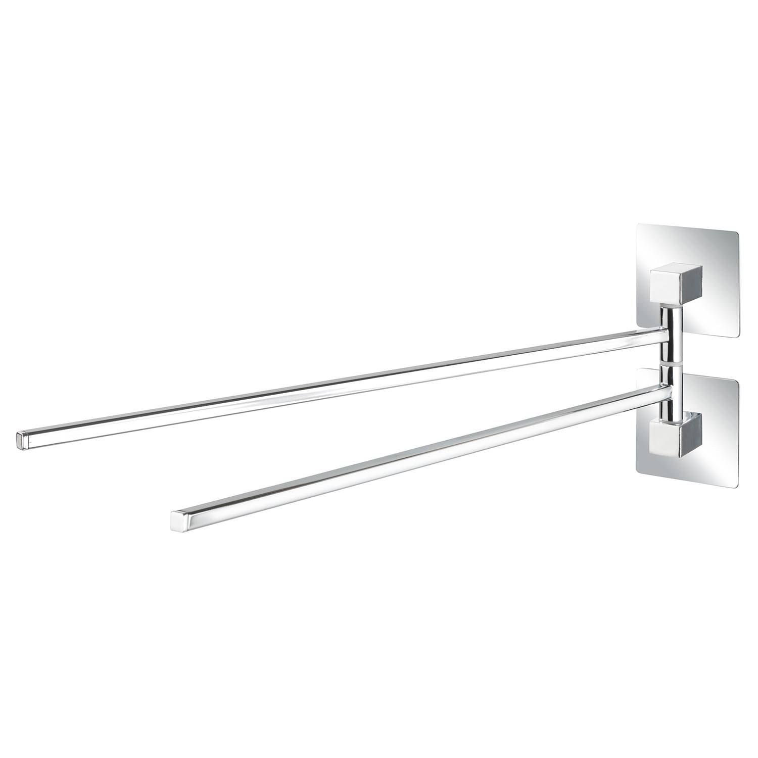 Towel holder Turbo-Loc Quadro Stainless Steel ABS Chrome