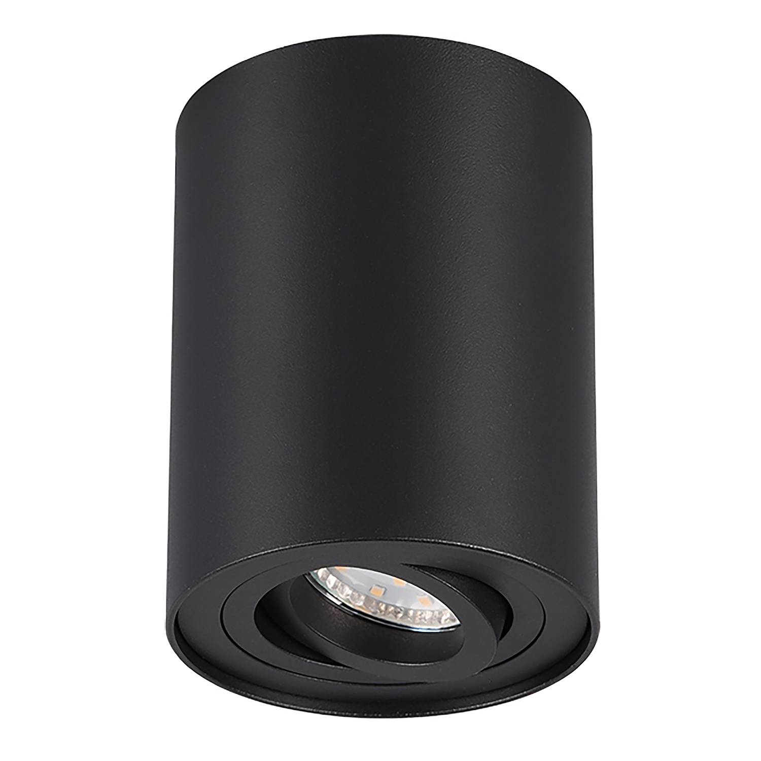 Ceiling light Cookie Aluminium Black Number of flames: 1