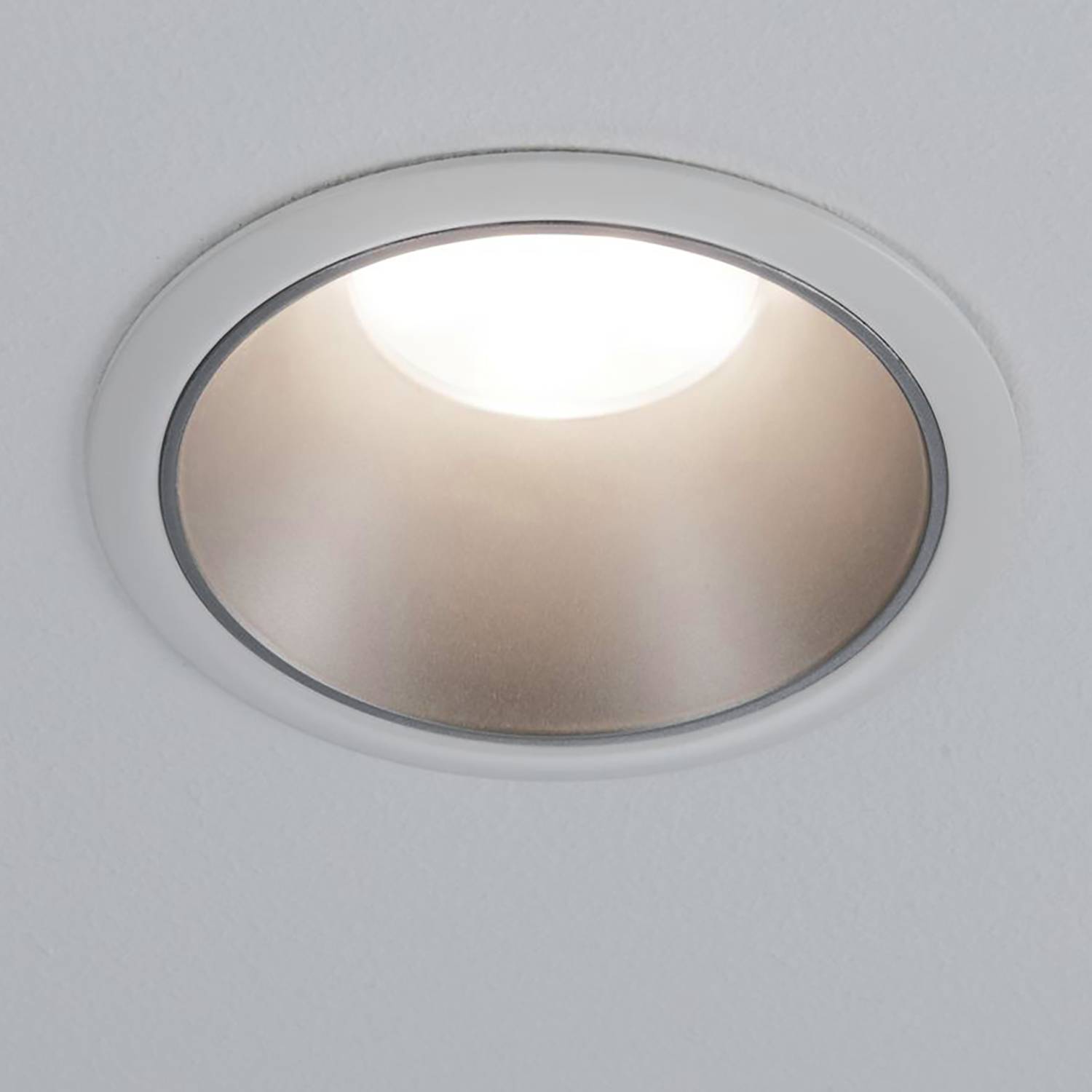 Built-in lamp Cole Coin Aluminium White 3-piece set