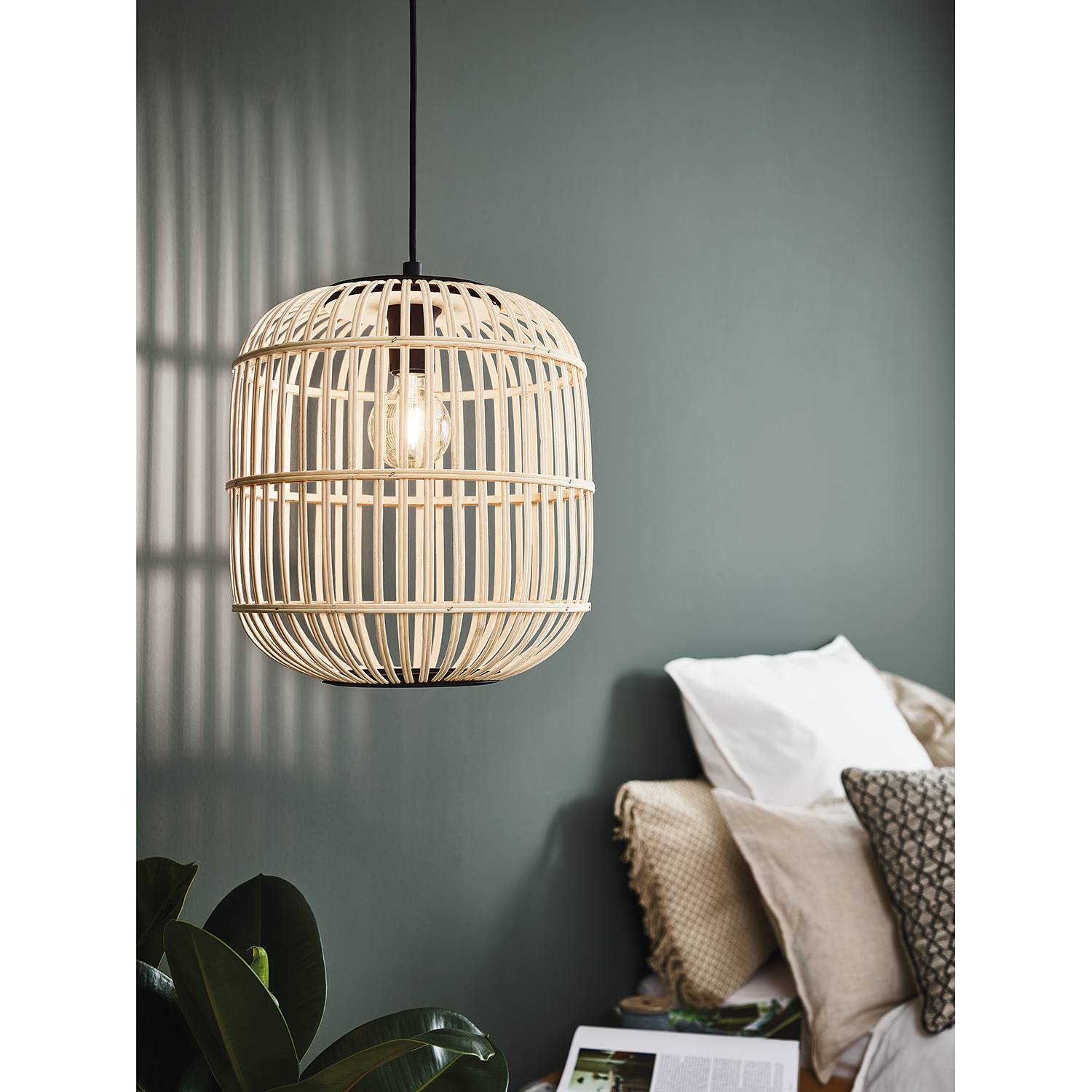 Pendant lamp Bordesley I Steel