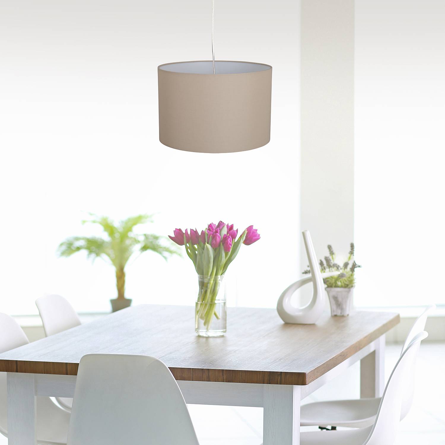 Goonbell Pendant Light Blend fabric Aluminum 1-light
