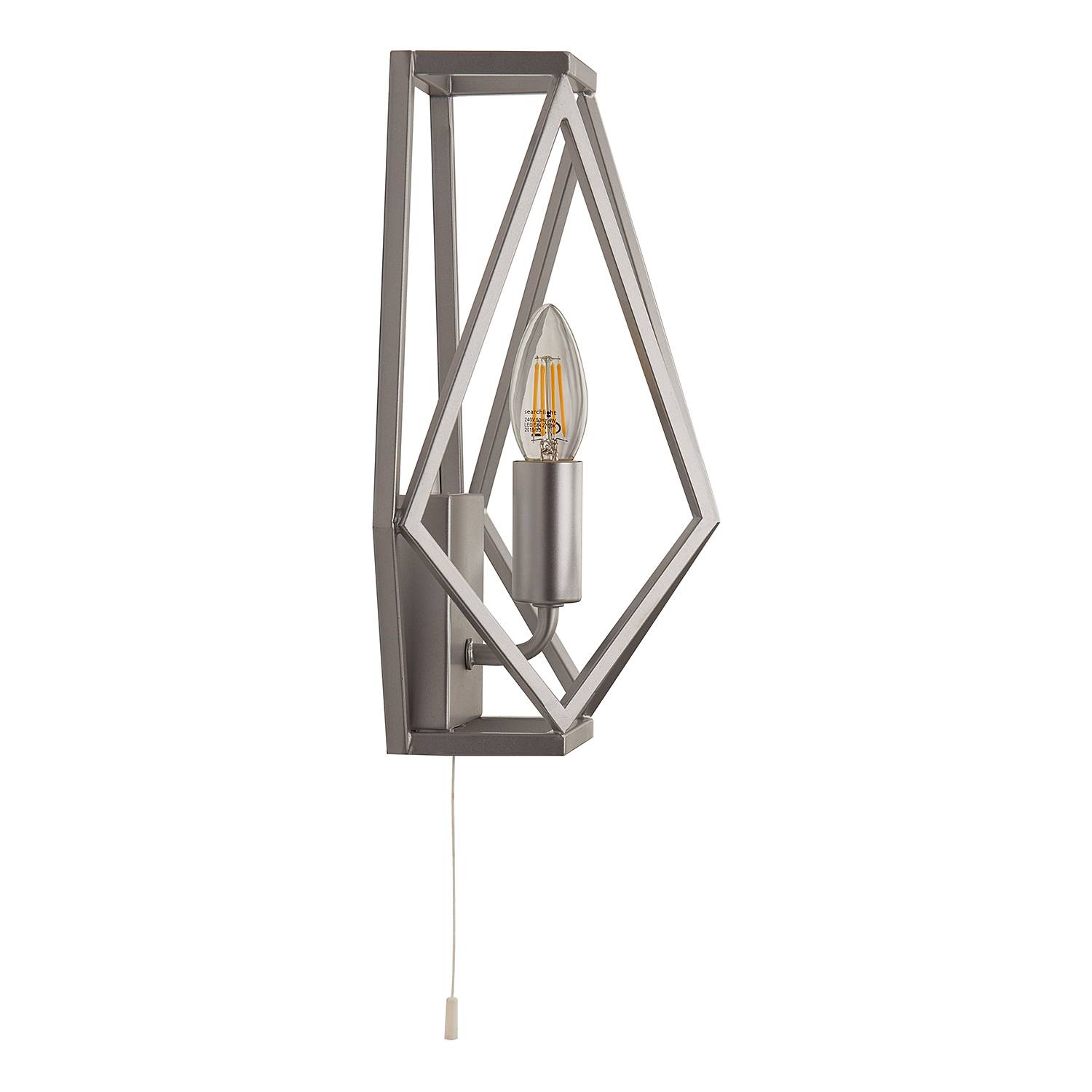 Chassis Wandleuchte Stahl 1-flammig