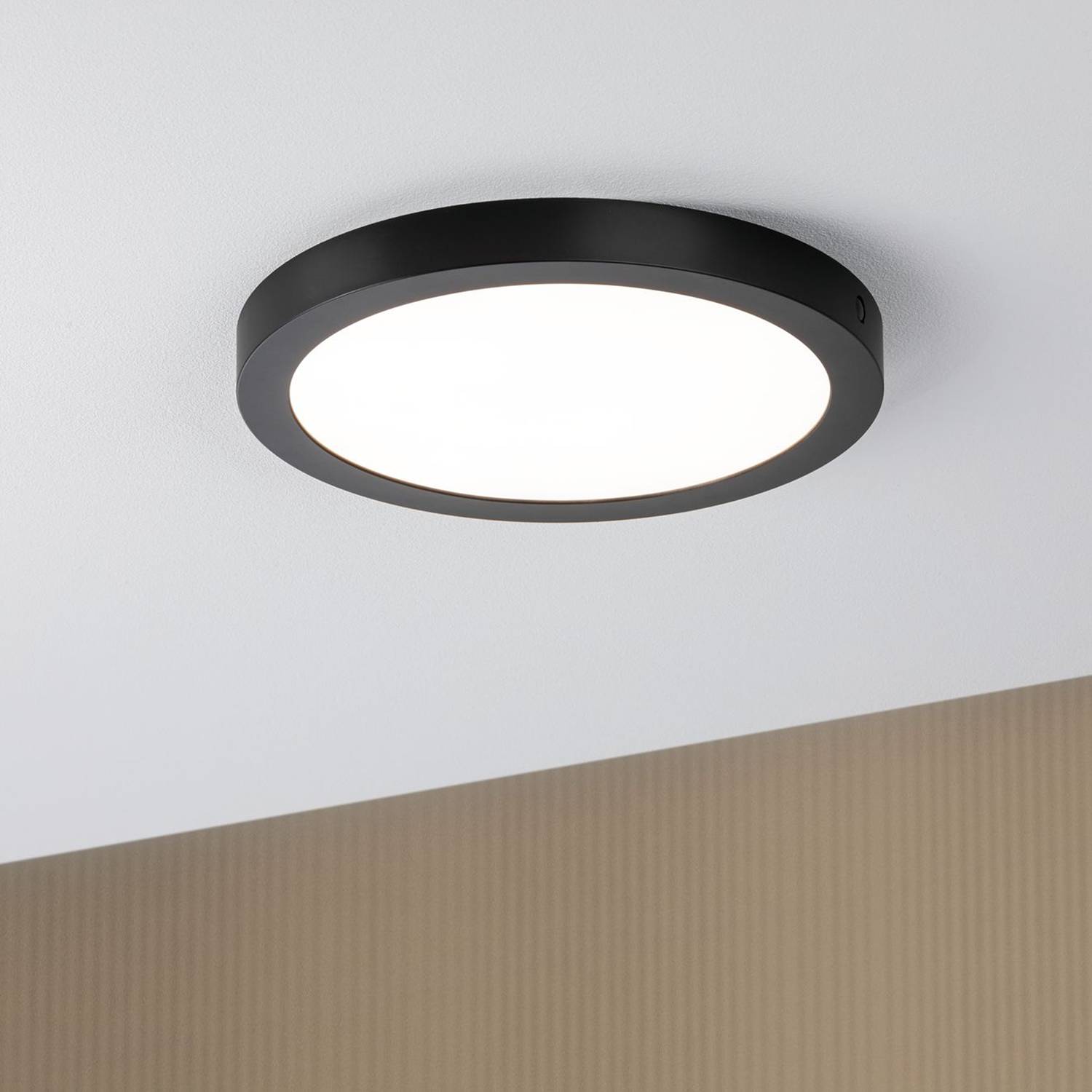 Abia II LED ceiling light Acrylic glass 1-light
