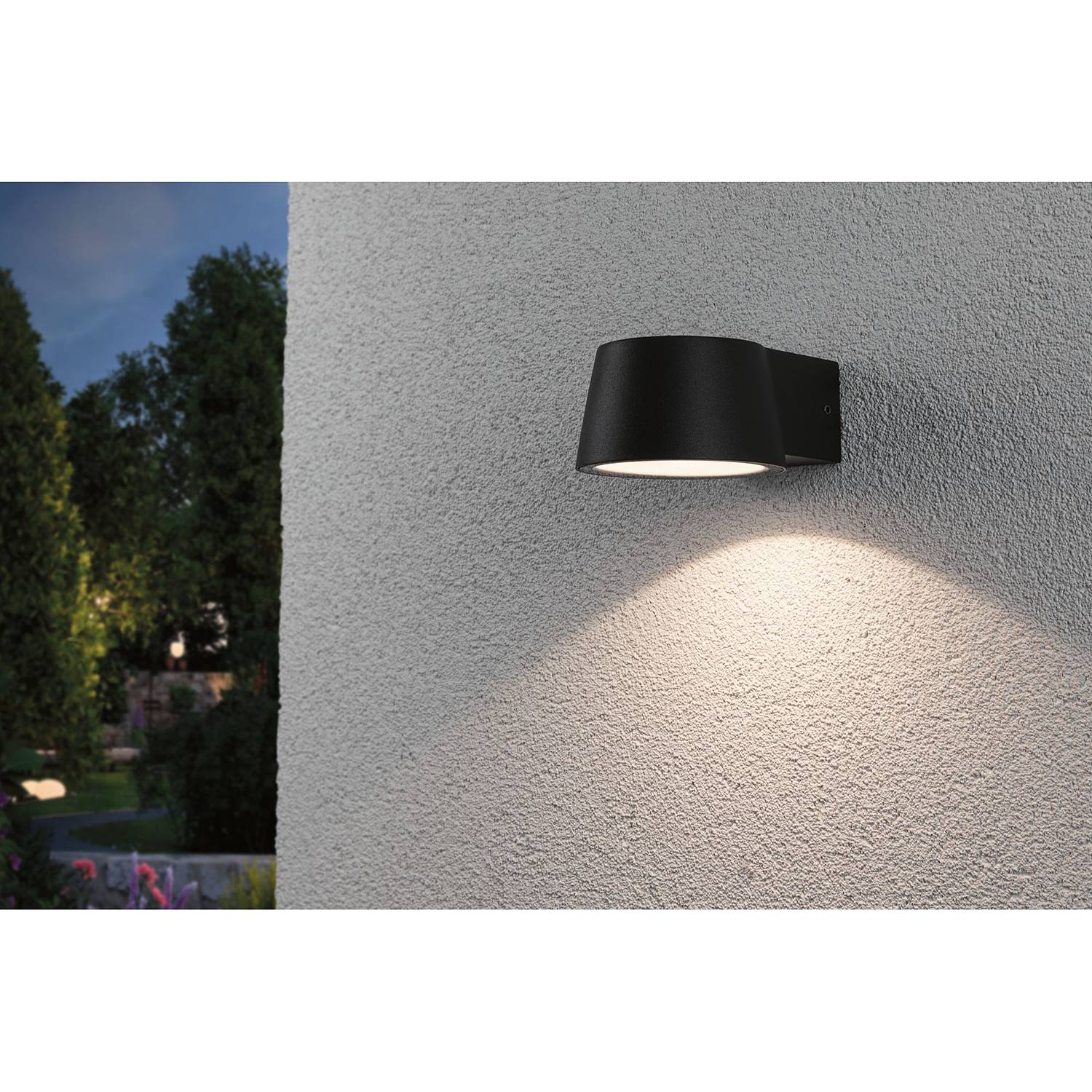 Exterior wall light Aluminum 1-bulb