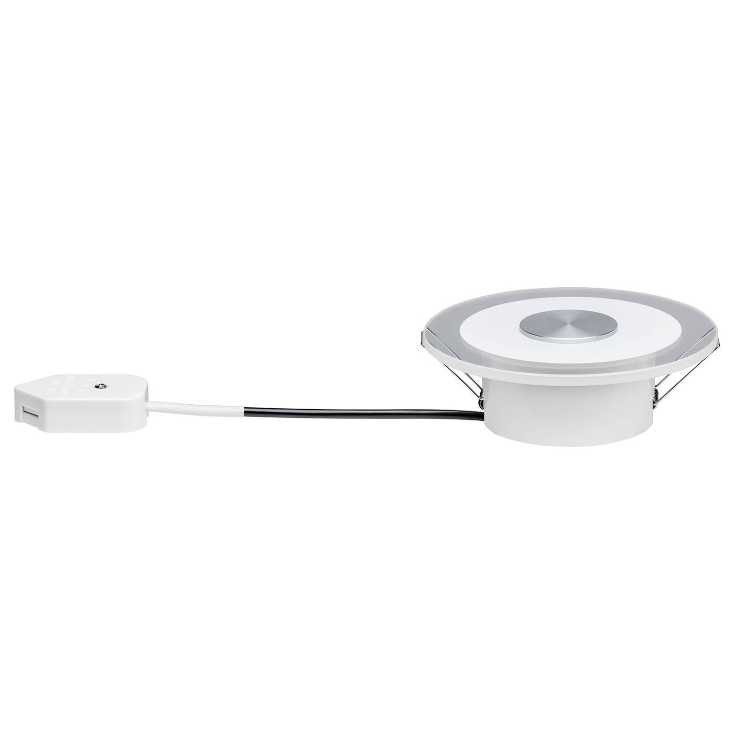 3x Recessed spotlight Whirl II White