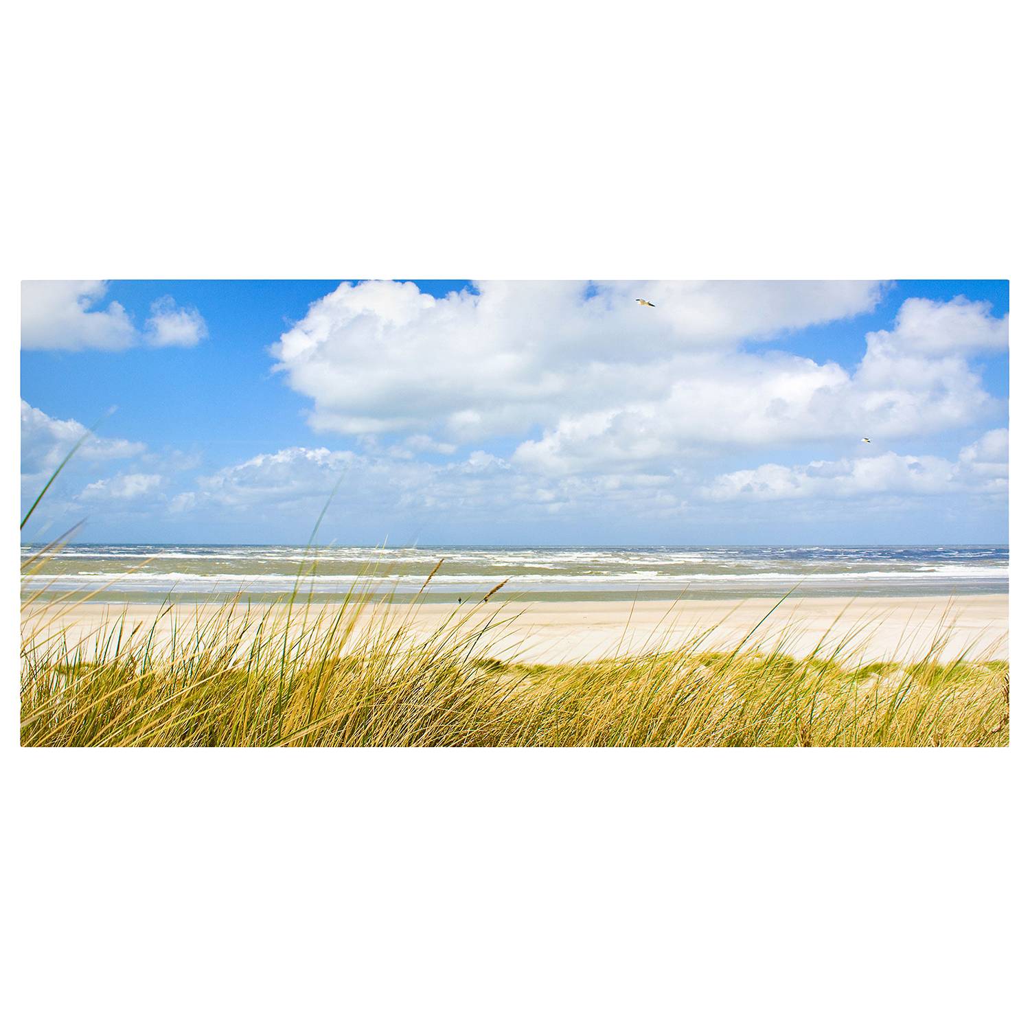 Magnetic board North Sea Coast Steel Blue